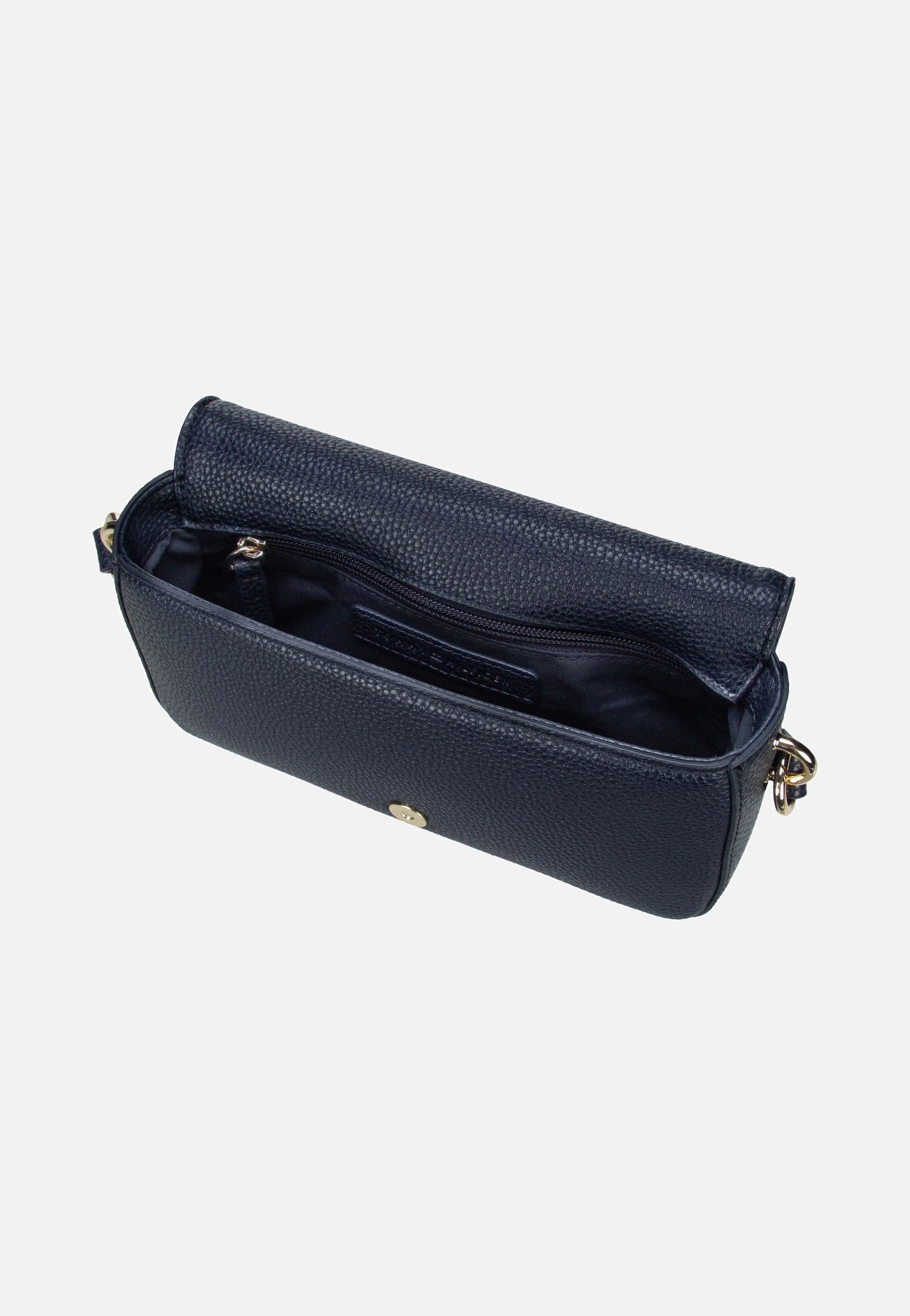 Tommy Hilfiger - TH Emblem Flap Space Blue - Shoulder Bag | Women-Image