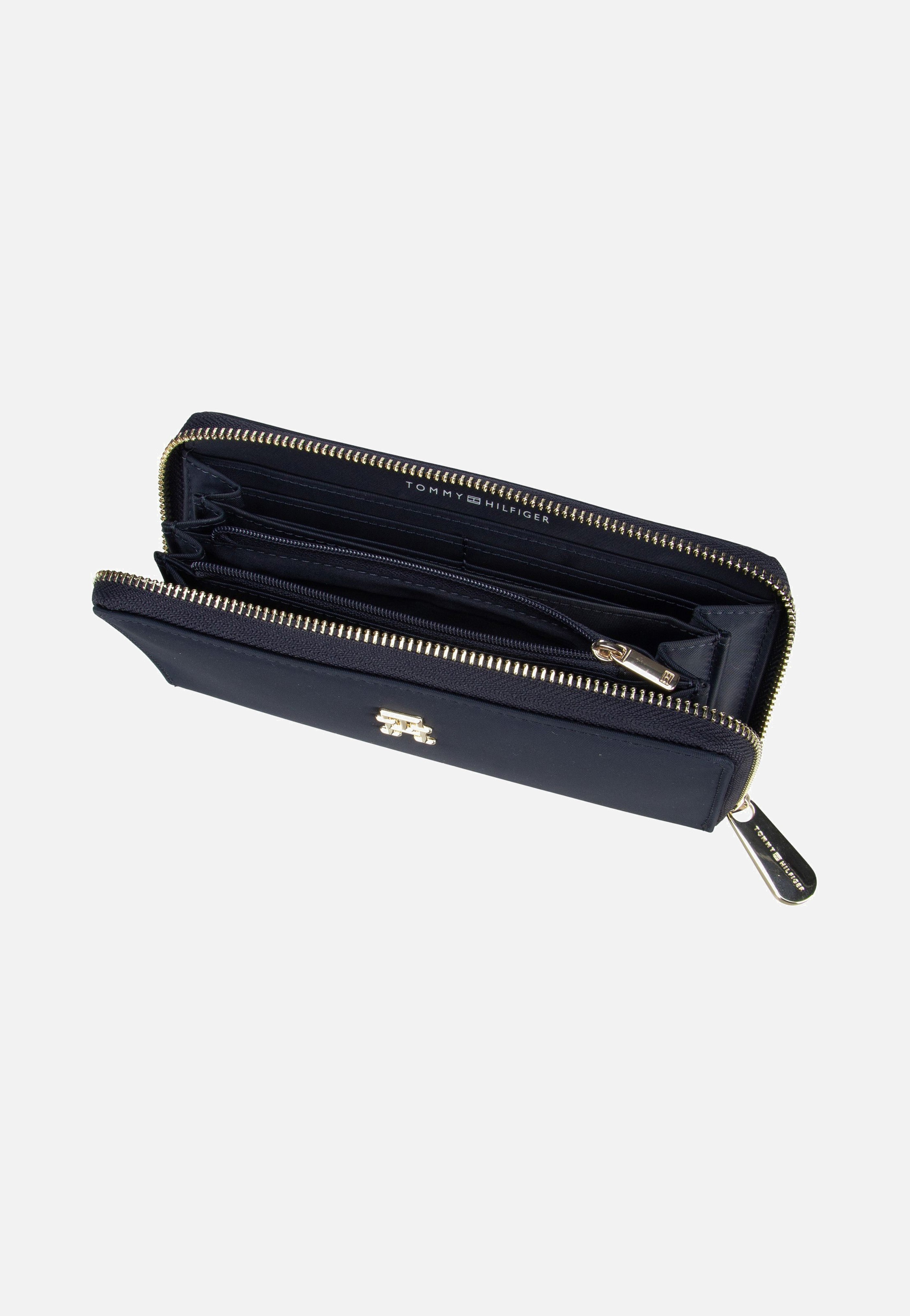 Tommy Hilfiger - TH Emblem Large ZA Space Blue - Wallet | Women-Image