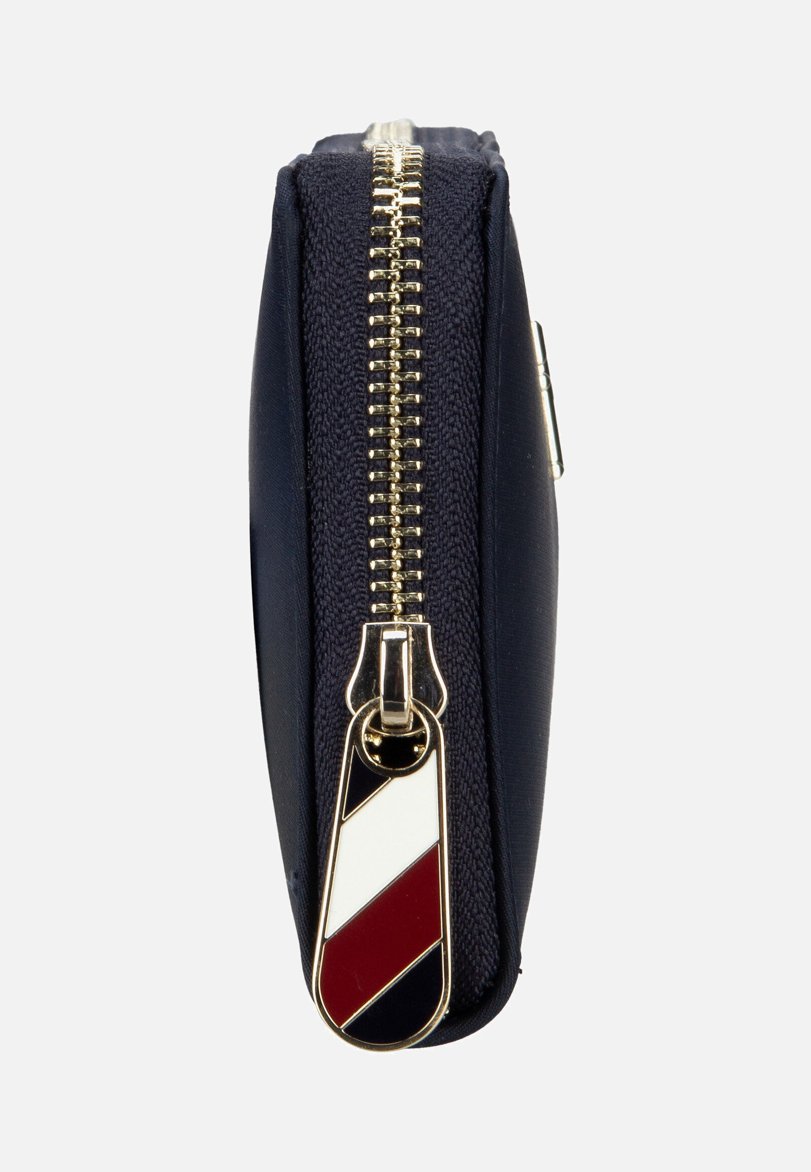 Tommy Hilfiger - TH Emblem Large ZA Space Blue - Wallet | Women-Image