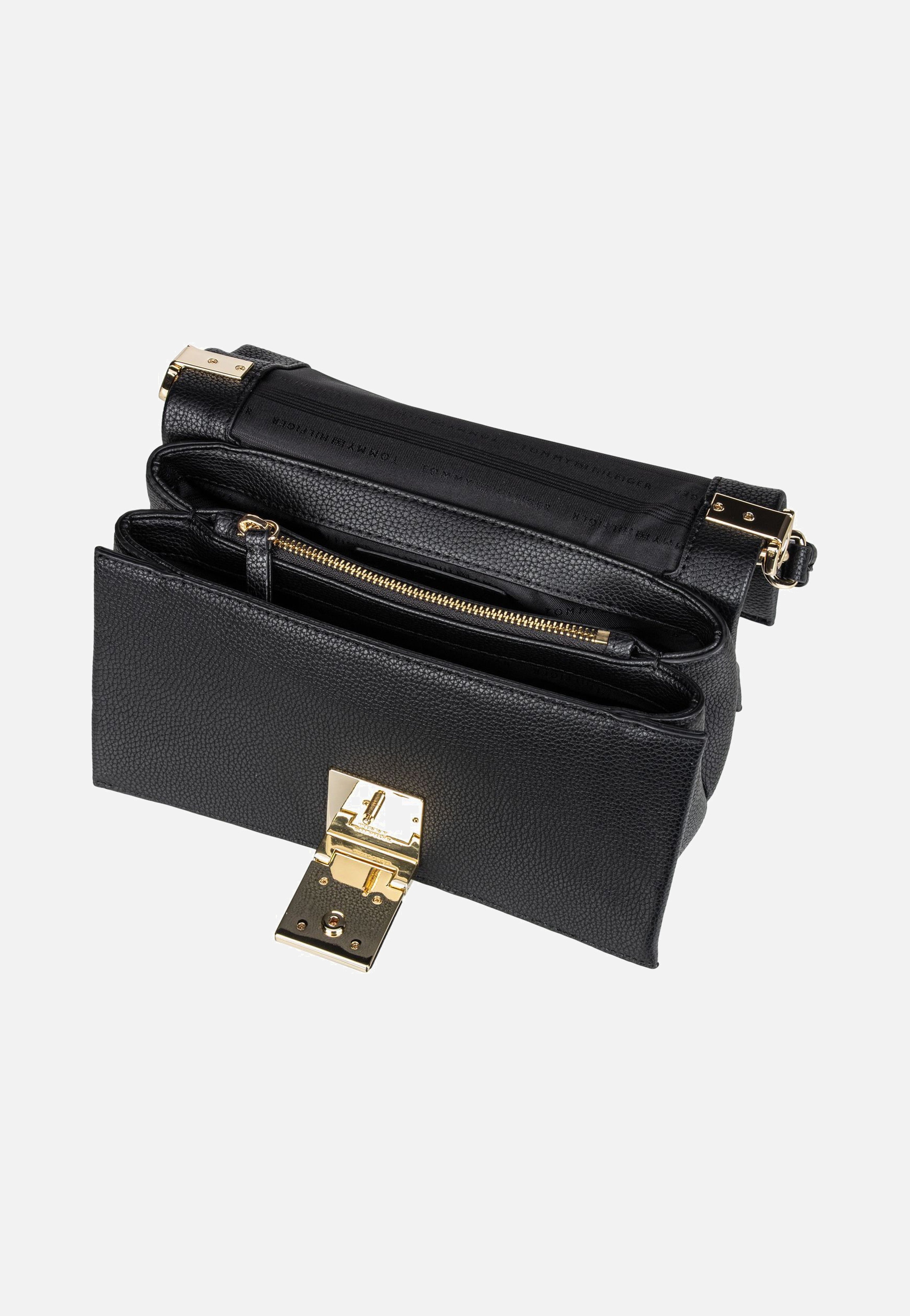 Tommy Hilfiger - TH Her Medium 17216 SP25 Black - Shoulder Bag | Women-Image