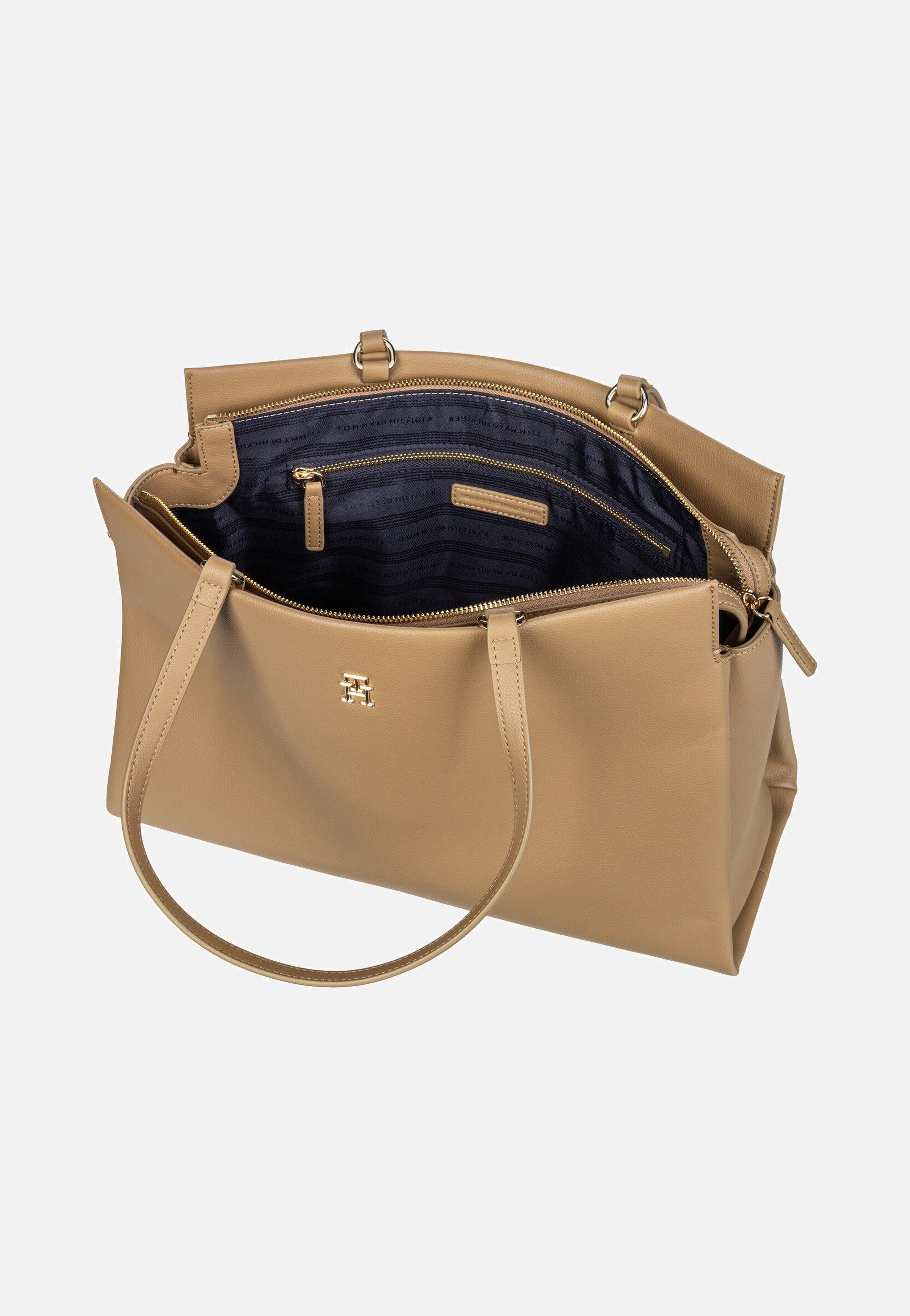 Tommy Hilfiger TH Legacy 17197 SP25 Safari Canvas Shopper  