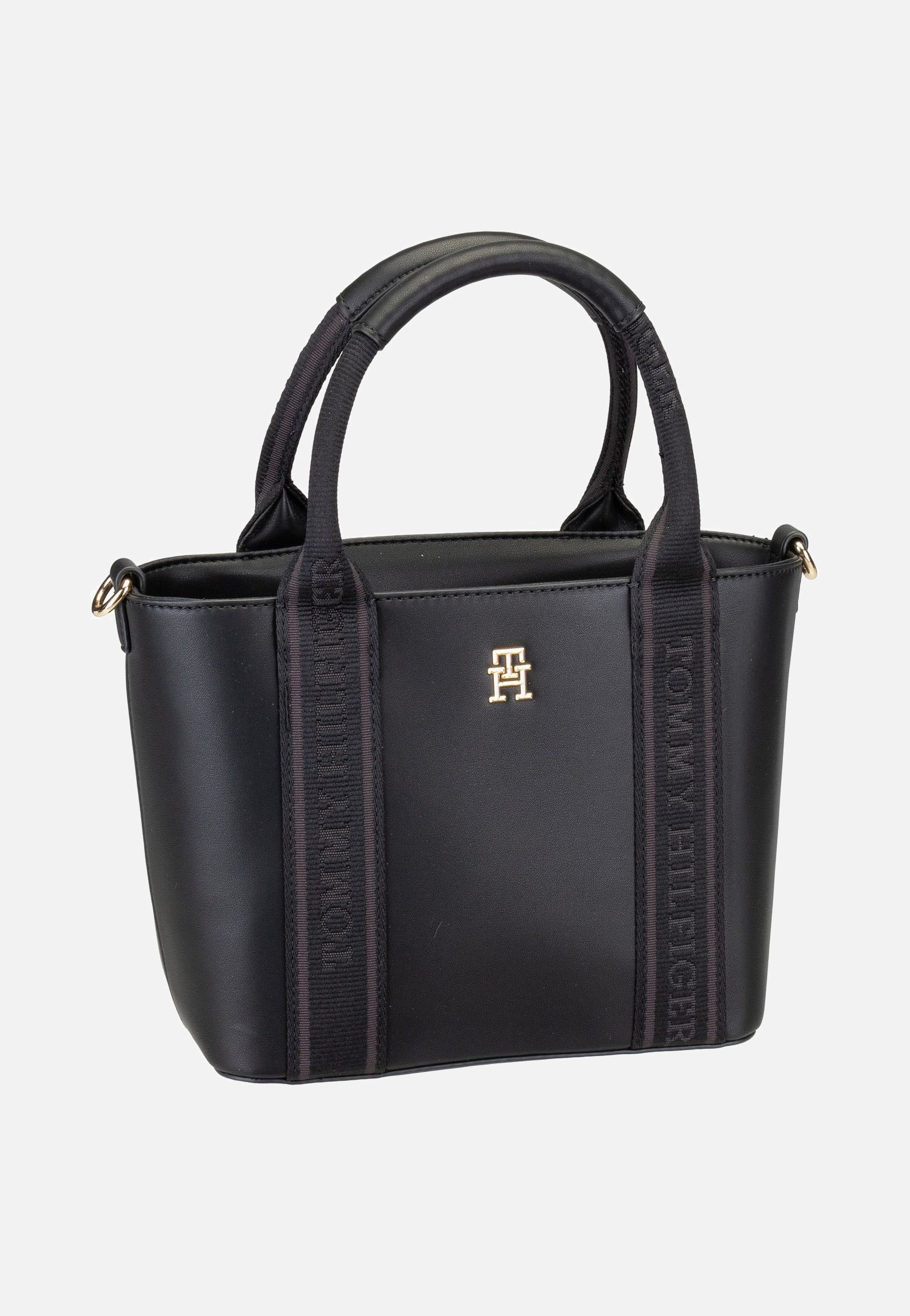 Tommy Hilfiger - TH Logotape Mini 17201 SP25 Black - Handle Bag | Women-Image