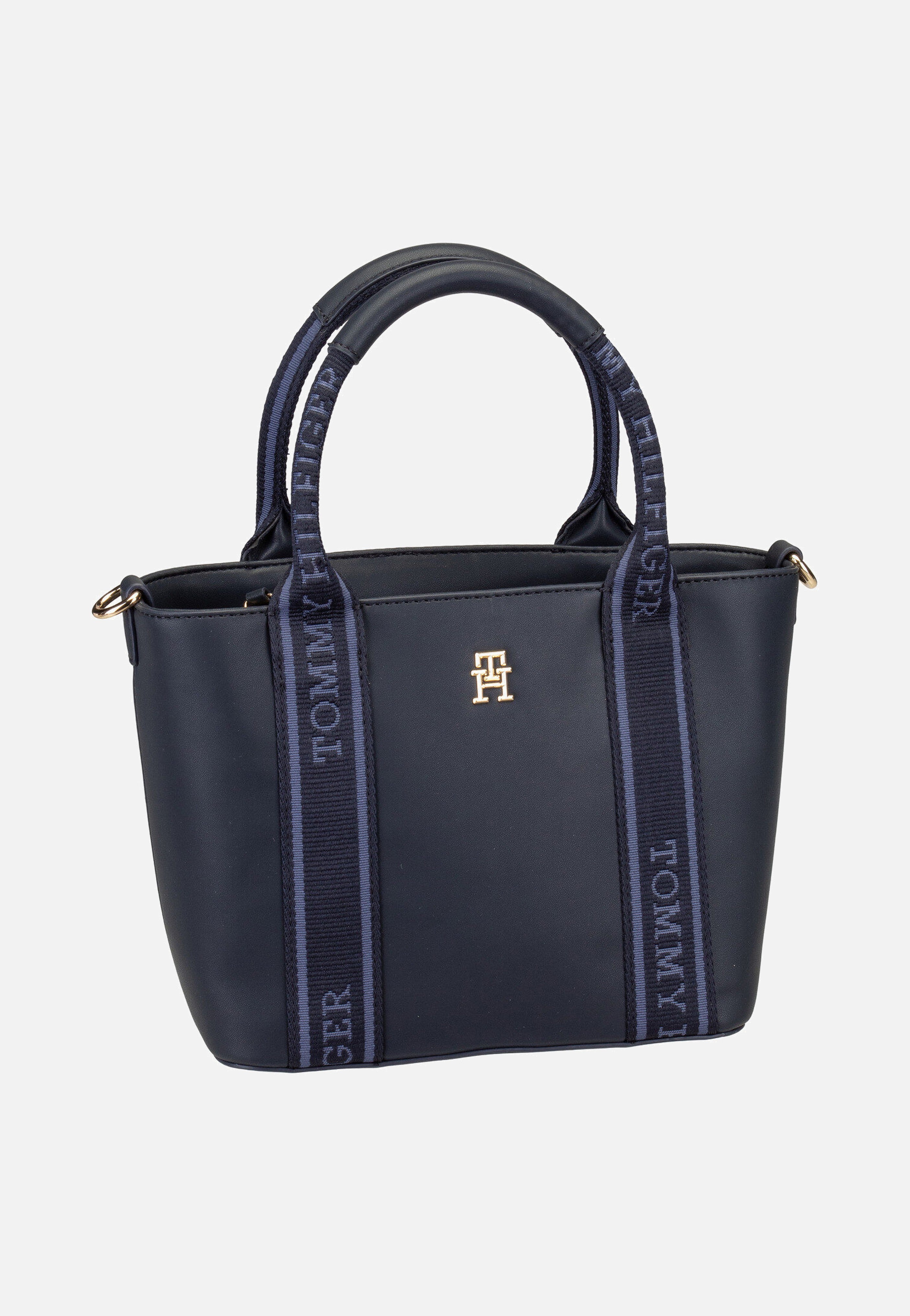 Tommy Hilfiger - TH Logotape Mini 17201 SP25 Space Blue - Handle Bag | Women-Image