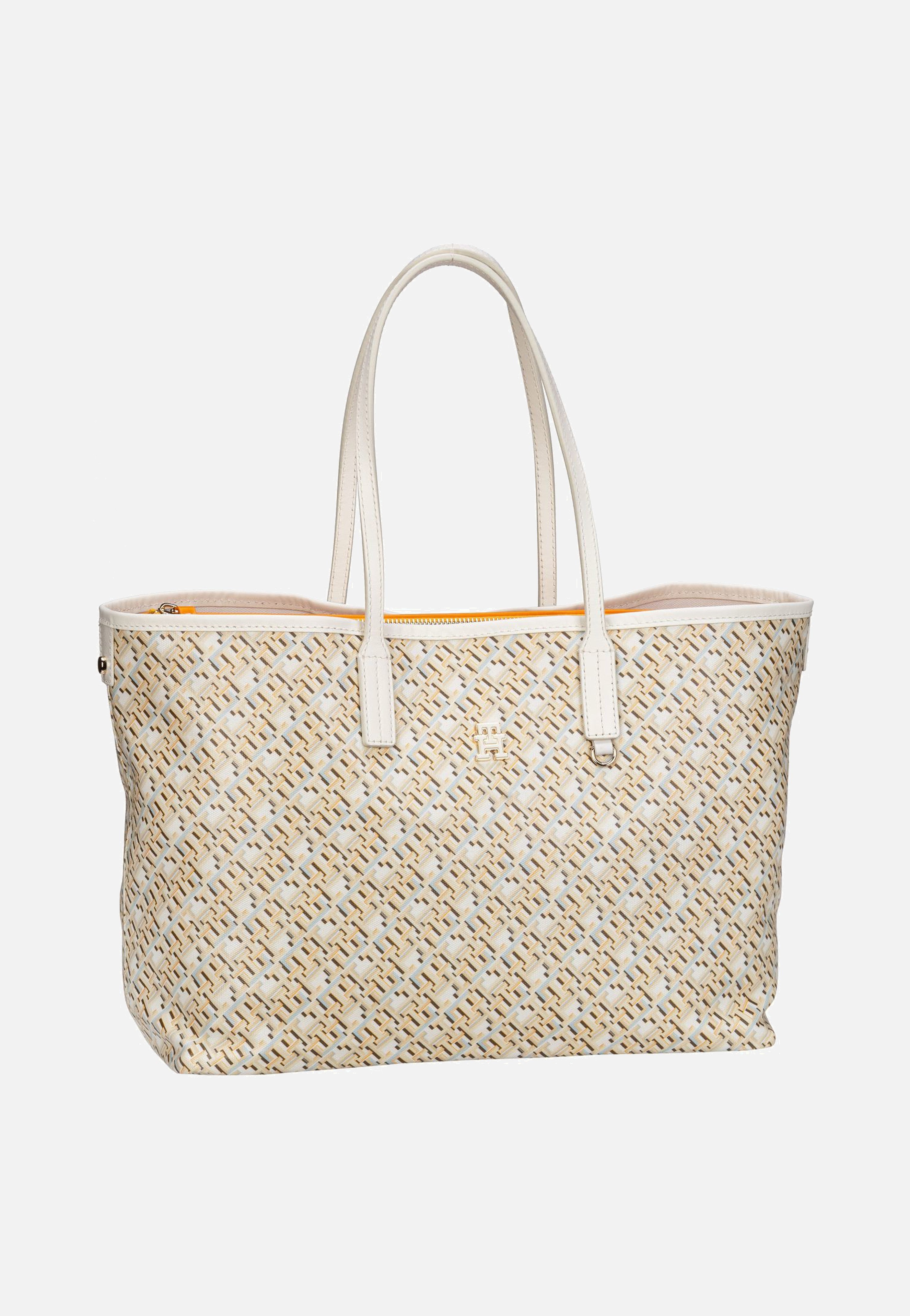 Tommy Hilfiger - TH Monoplay Leather Tote SP24 Neutral - Shopper | Women-Image