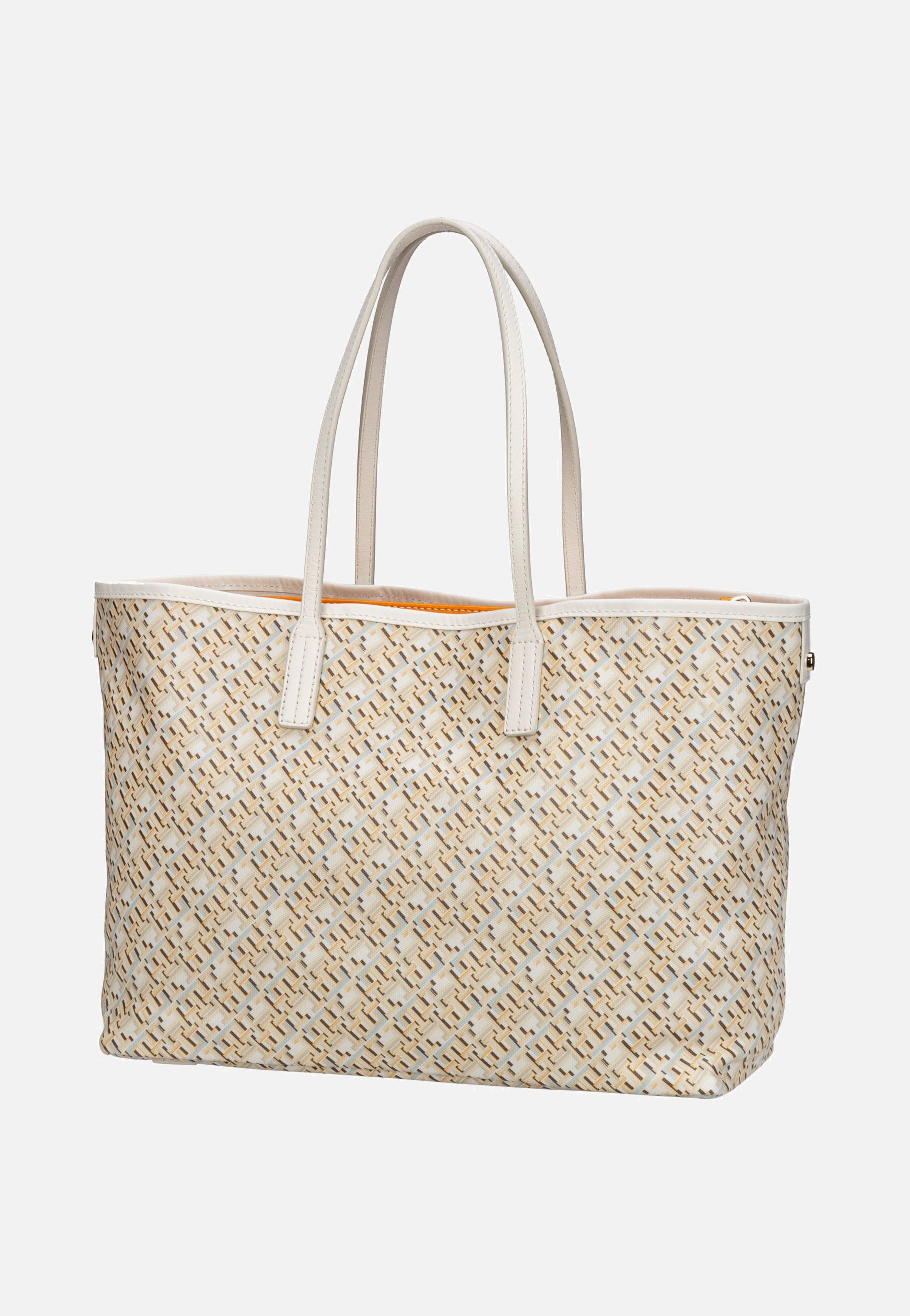 Tommy Hilfiger TH Monoplay Leather Tote SP24 Neutral Shopper
