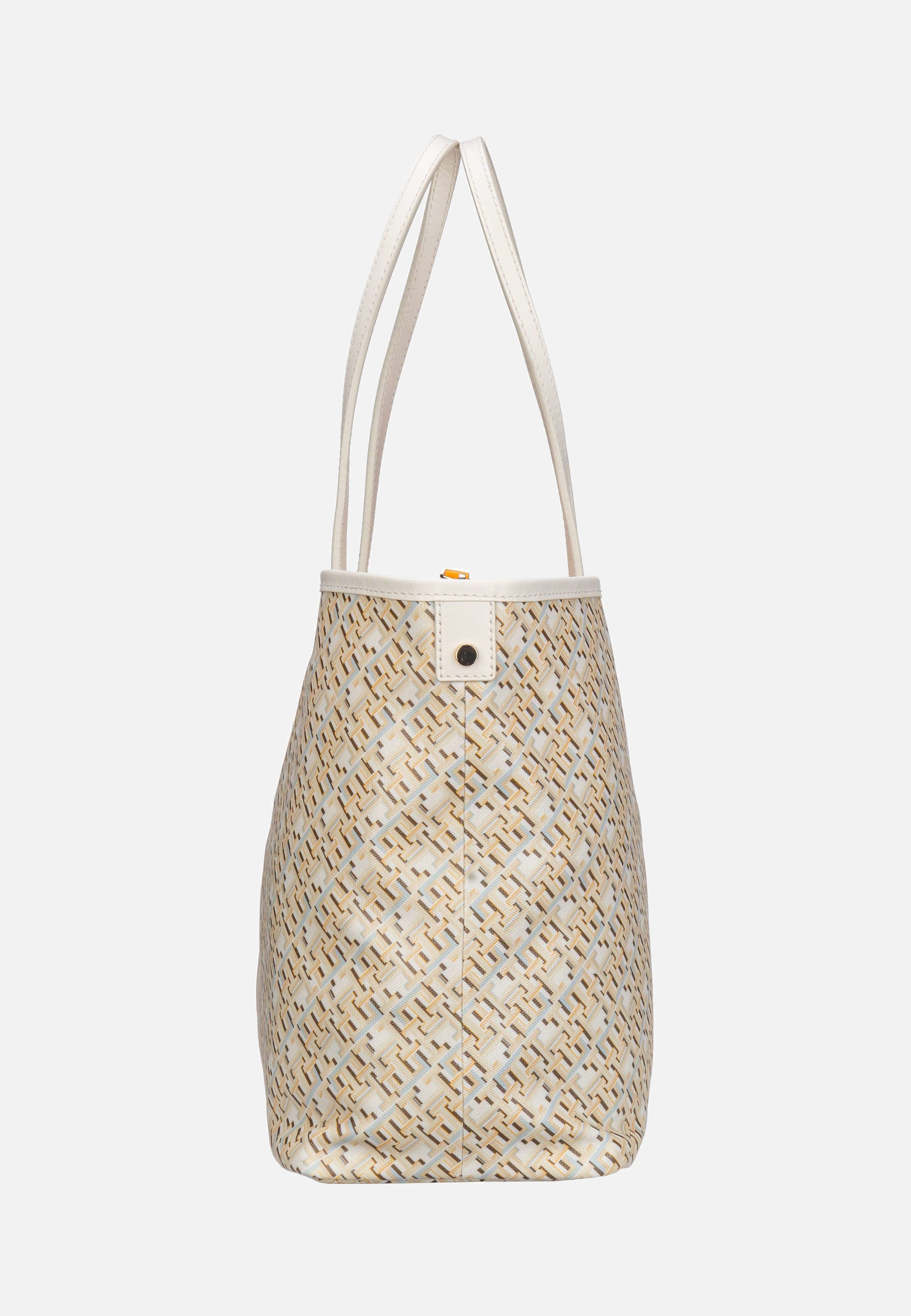 Tommy Hilfiger TH Monoplay Leather Tote SP24 Neutral Shopper
