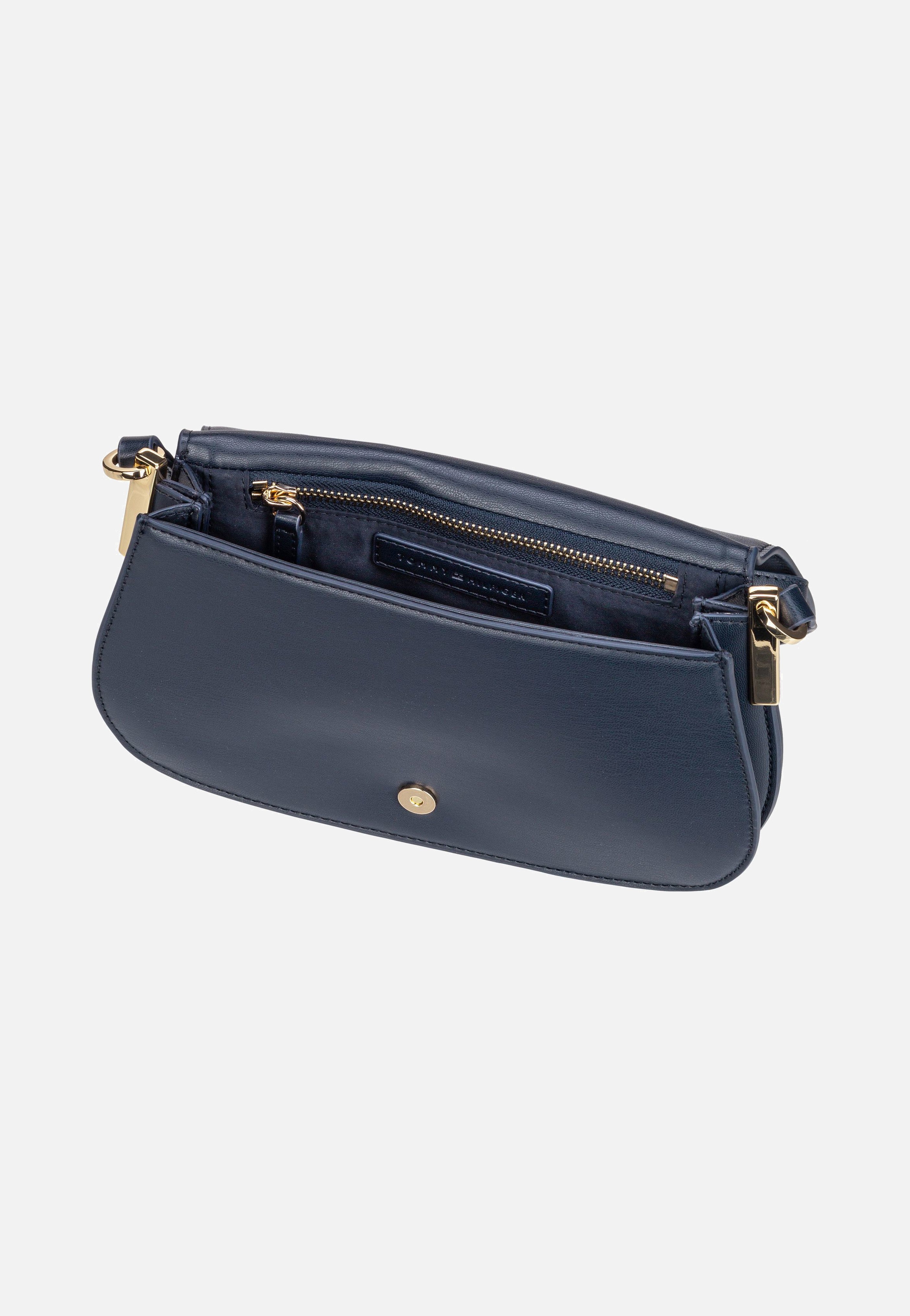 Tommy Hilfiger - TH Spring Chic Flap Cross SP24 Space Blue - Saddle Bag | Women-Image