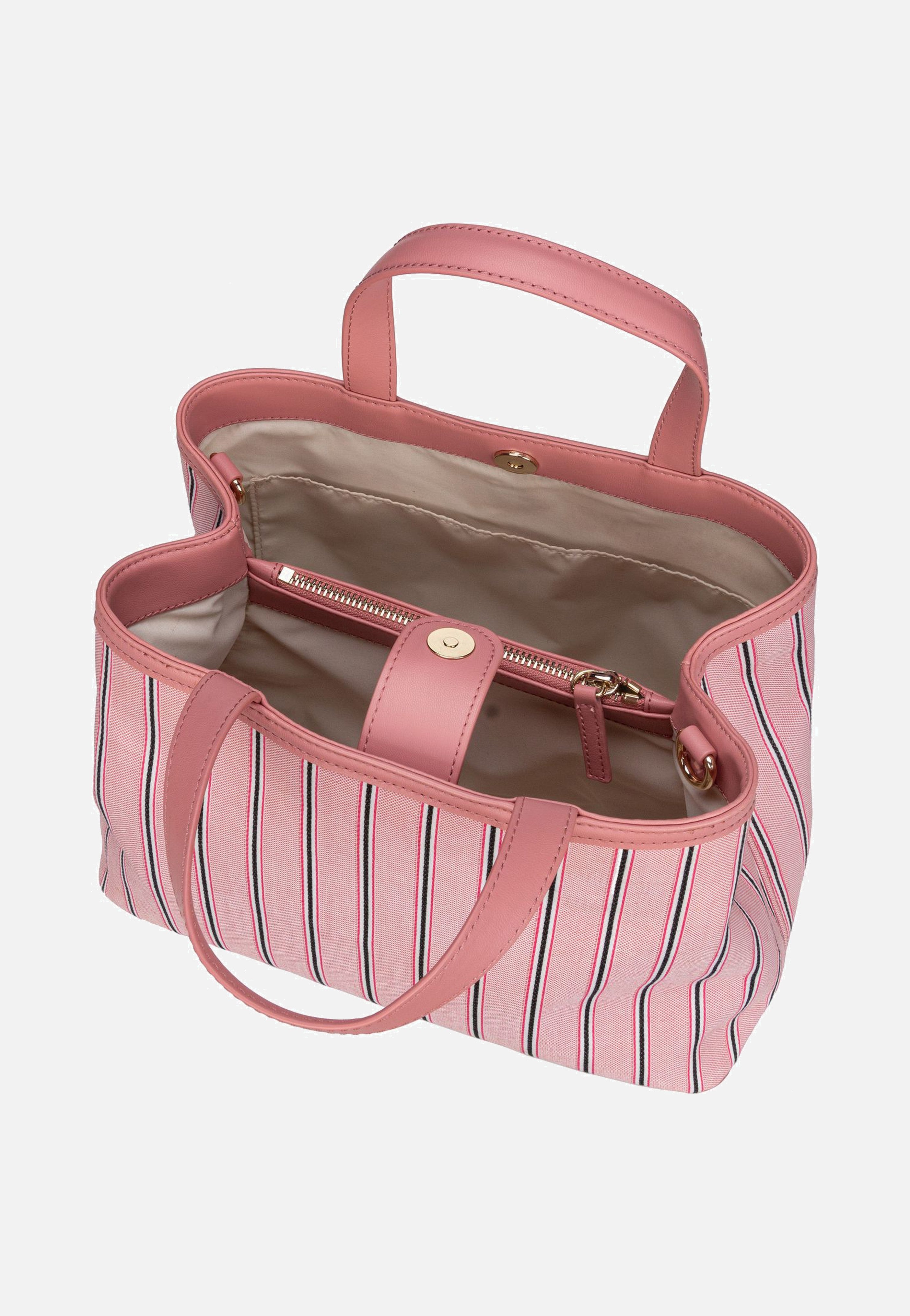 Tommy Hilfiger - TH Spring Chic Stripes SP24 Teaberry Blossom Stripes - Tote Bag | Women-Image