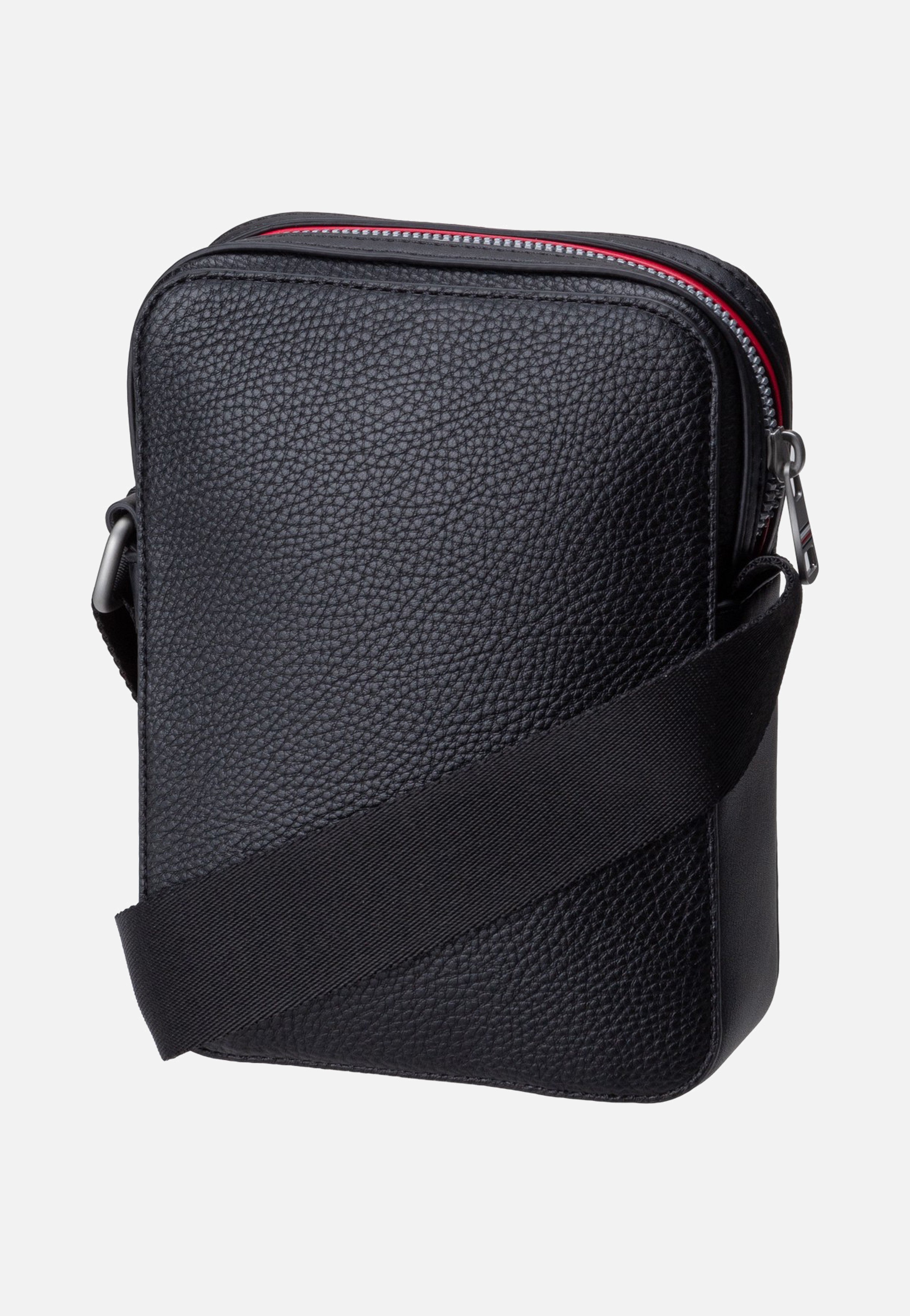 Tommy Hilfiger TH Central Mini Reporter Black Crossbody Bag