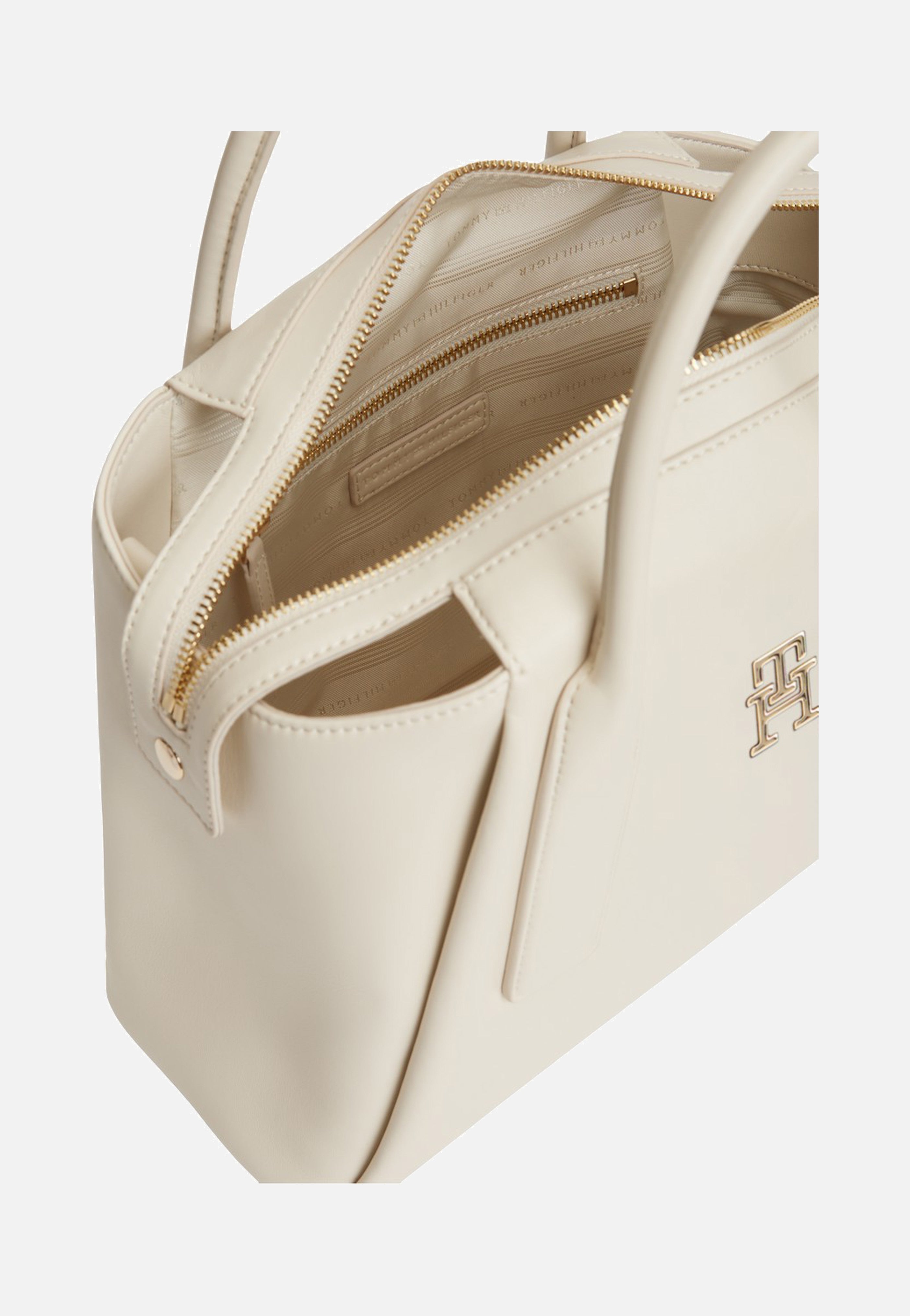Tommy Hilfiger TH Essential Satchel Soft Cream Satchel