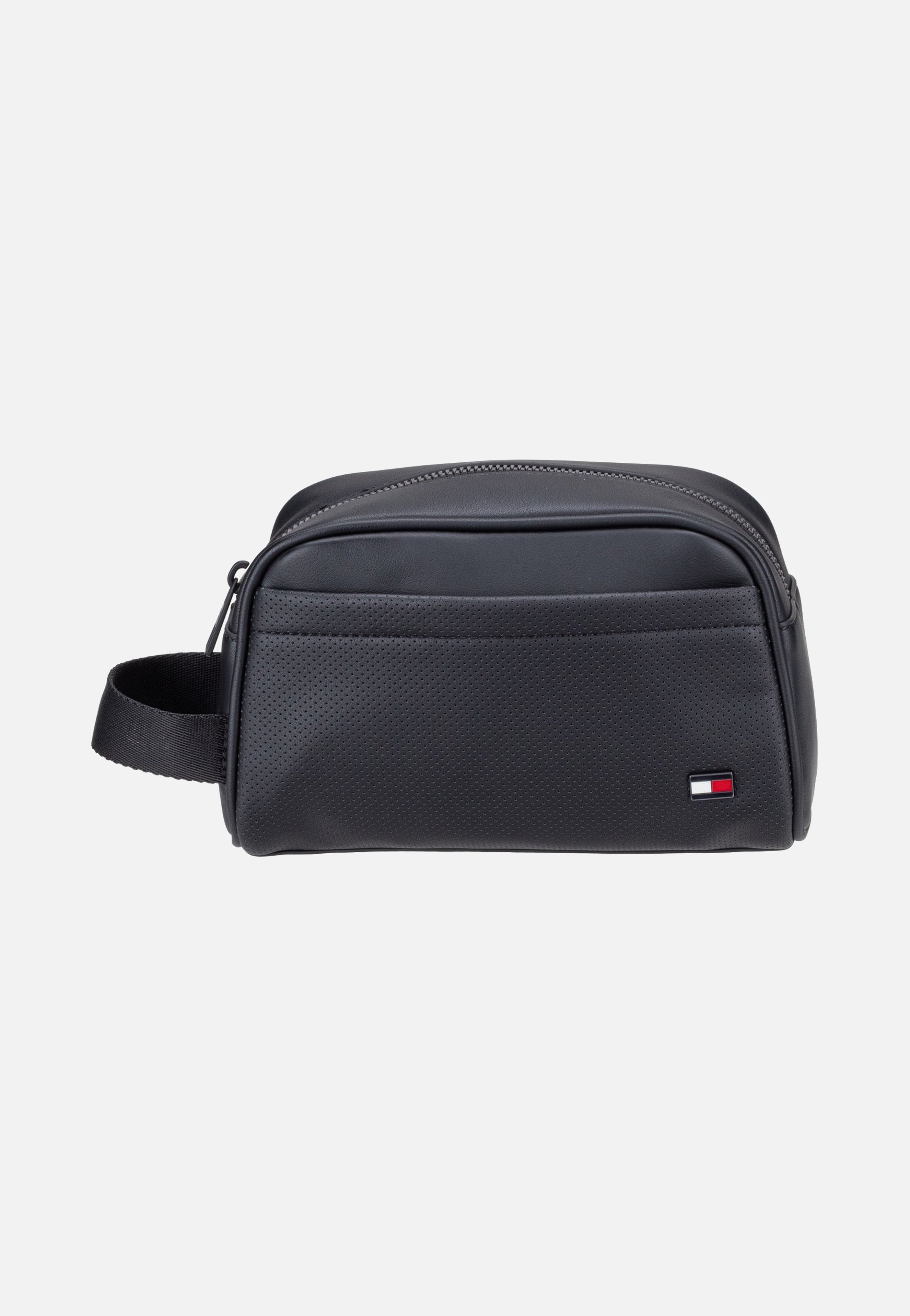 Tommy Hilfiger TH Foundation Washbag Black Toiletry Bag