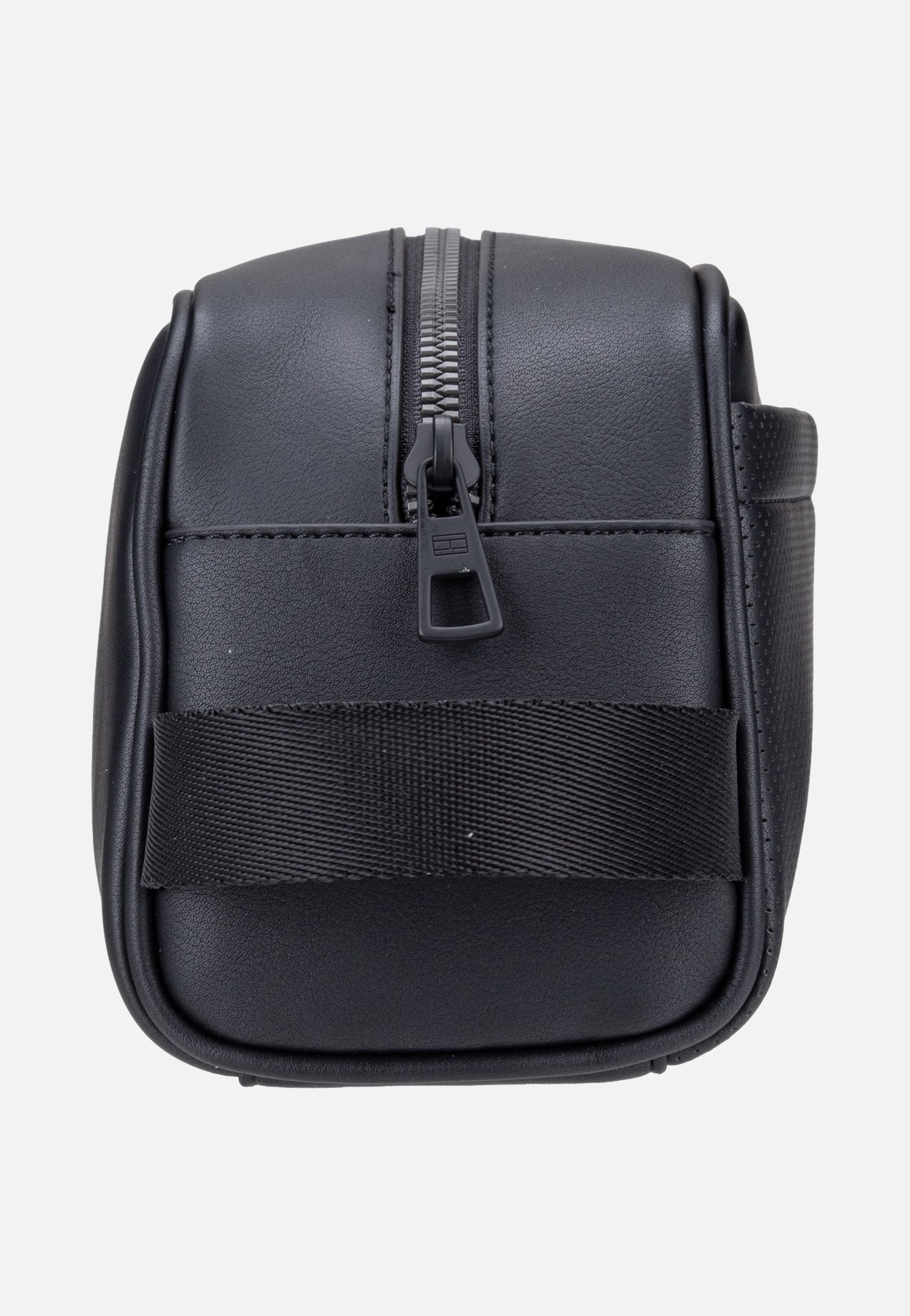 Tommy Hilfiger TH Foundation Washbag Black Toiletry Bag