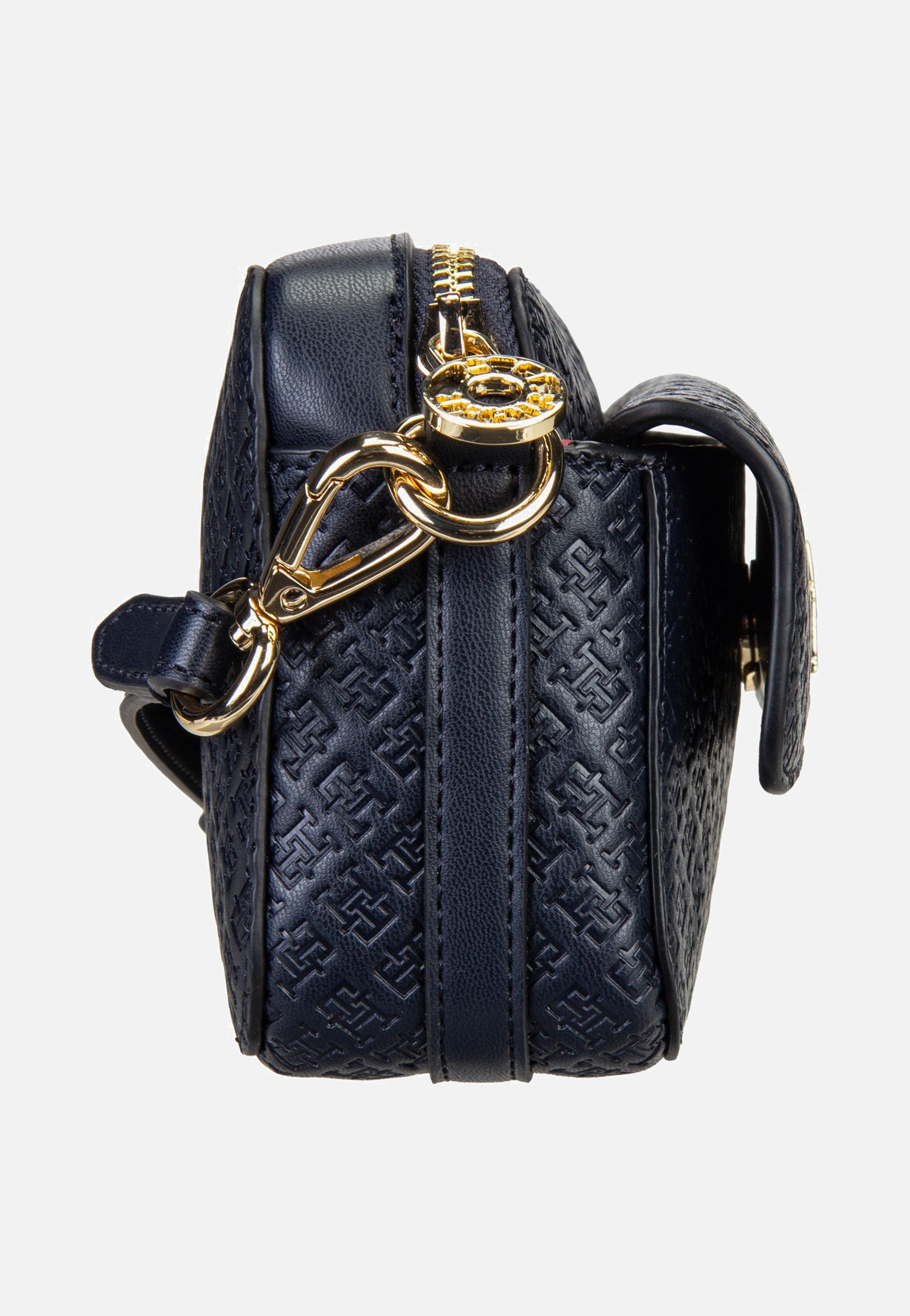 Tommy Hilfiger TH Icon Camera Mono Space Blue Crossbody Bag
