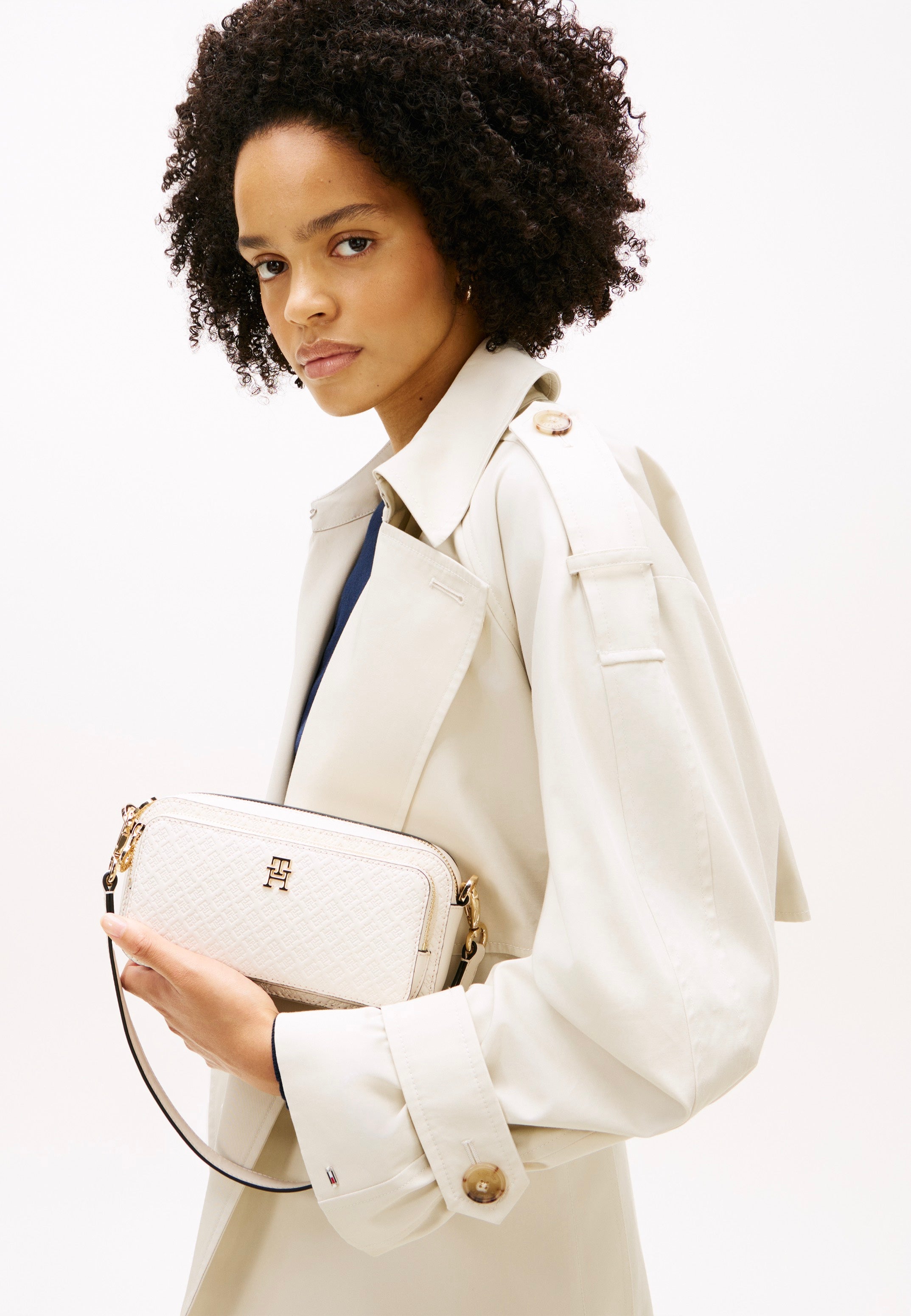 Tommy Hilfiger - TH Daily Camera Bag Mono Soft Cream - Crossbody Bag | Women-Image
