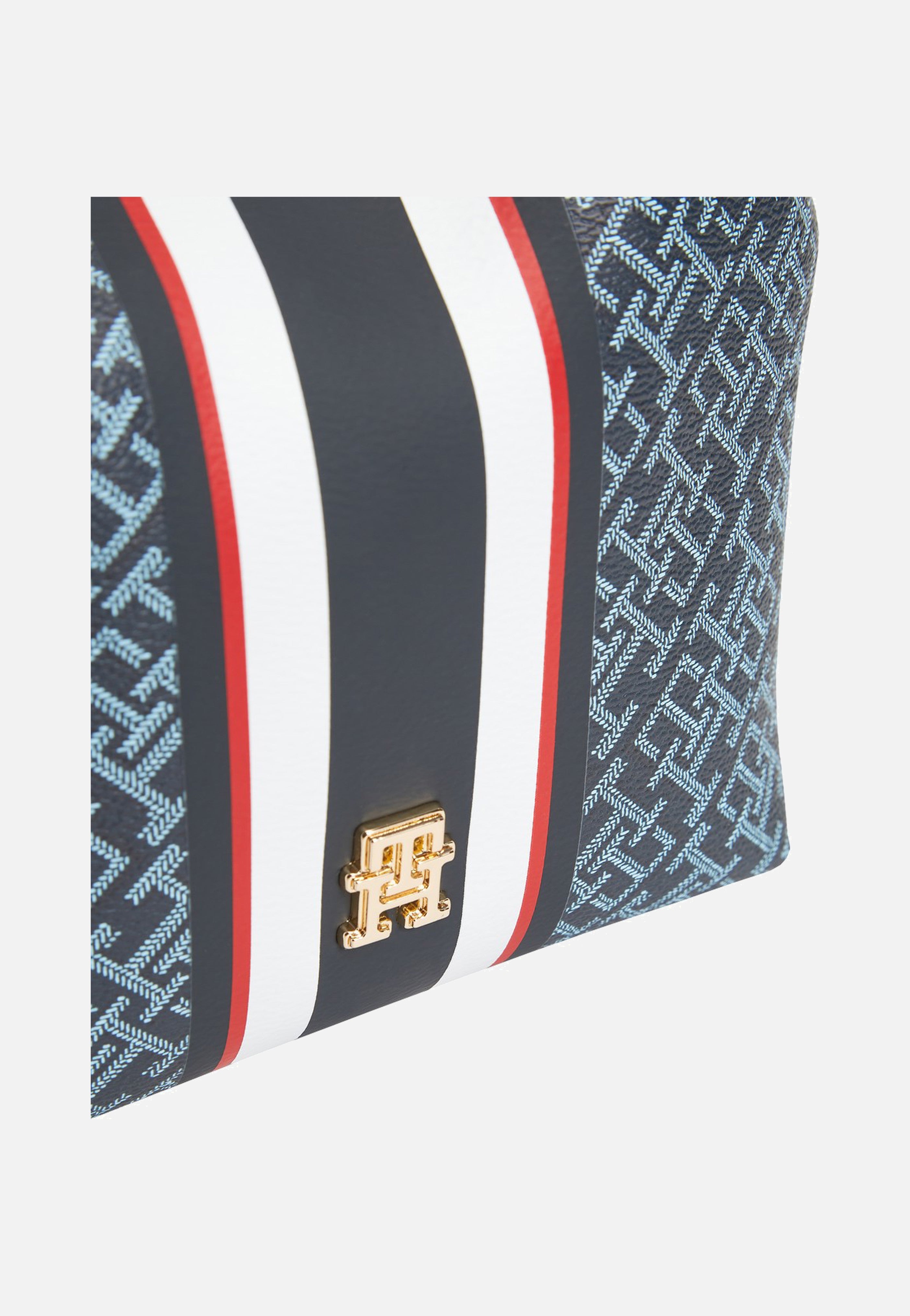 Tommy Hilfiger - TH Monoplay Bucket Stripe Le Blue Mix - Bucket Bag | Women-Image