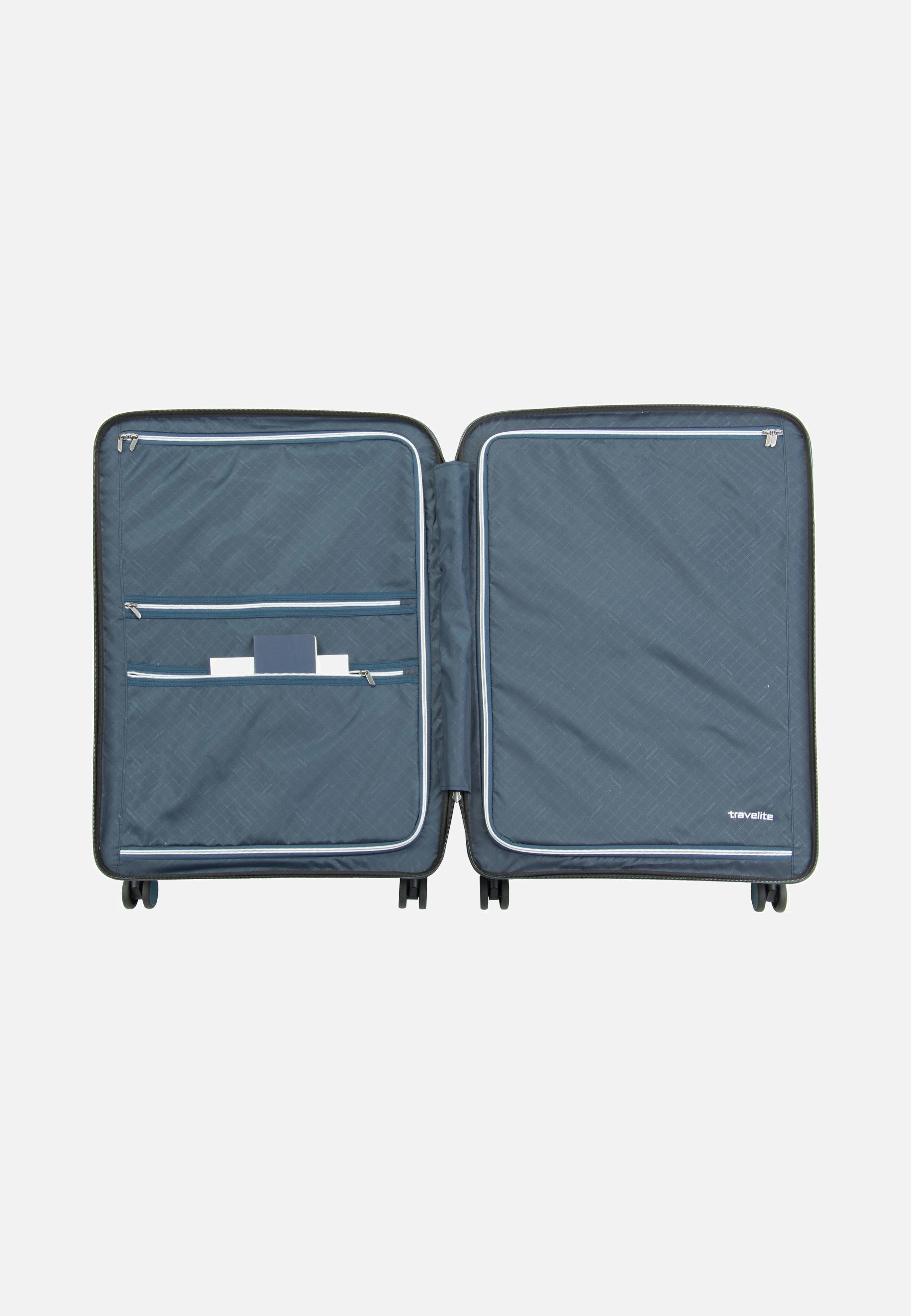 travelite - Air Base 4-Rad Trolley L Eisblau - Suitcase | Neutral-Image