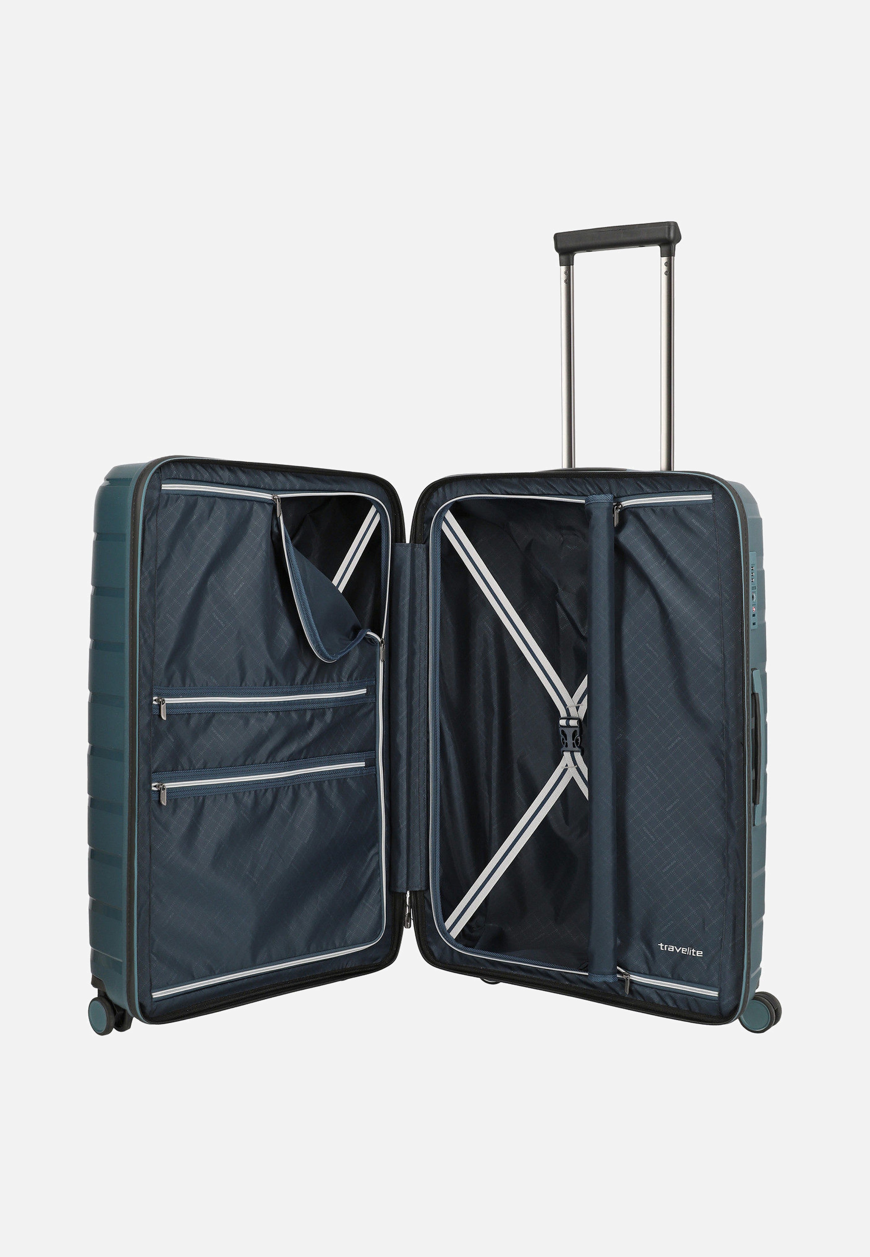 travelite - Air Base 4-Rad Trolley M Eisblau - Suitcase | Neutral-Image