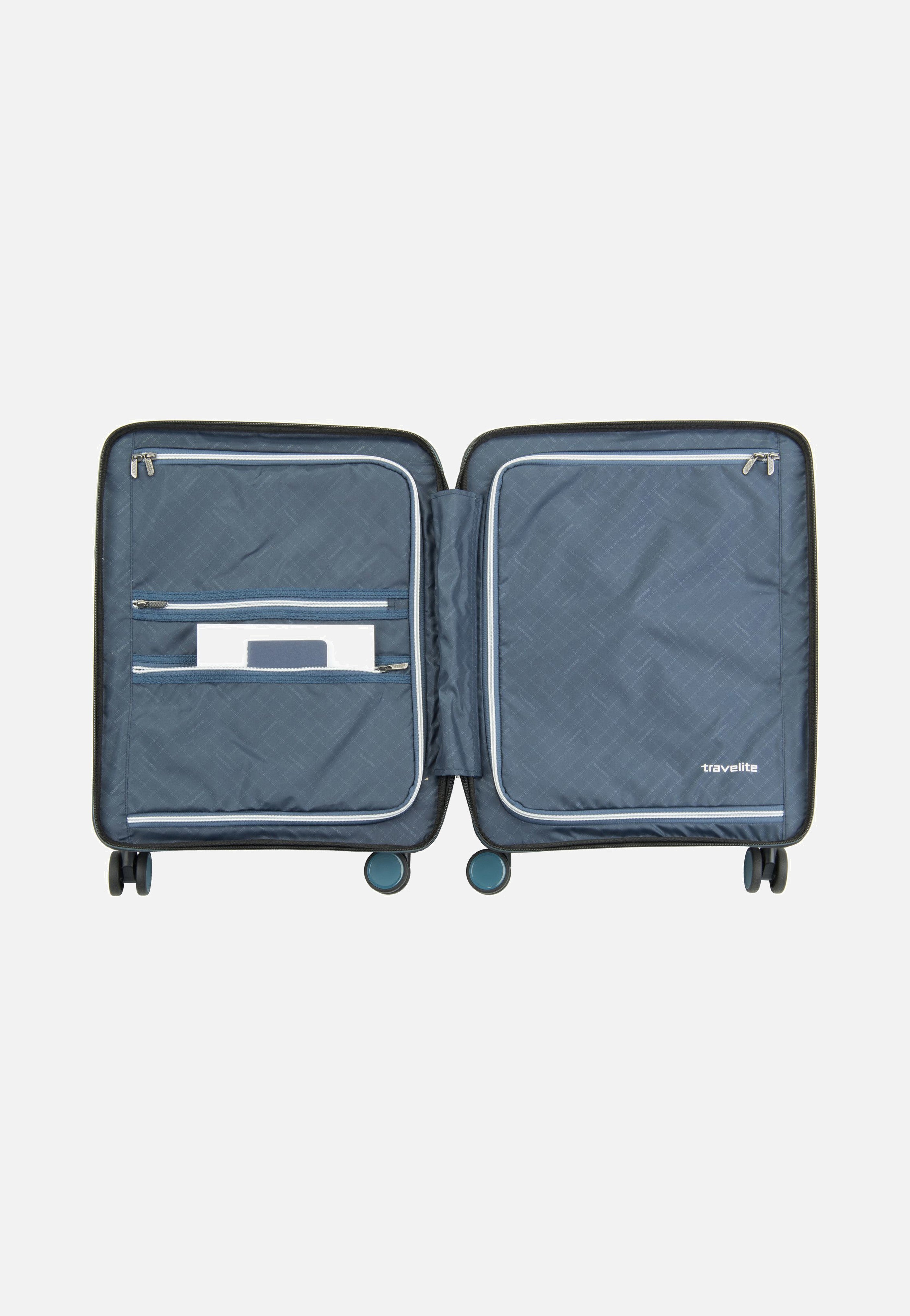 travelite - Air Base 4-Rad Trolley S Eisblau - Suitcase | Neutral-Image