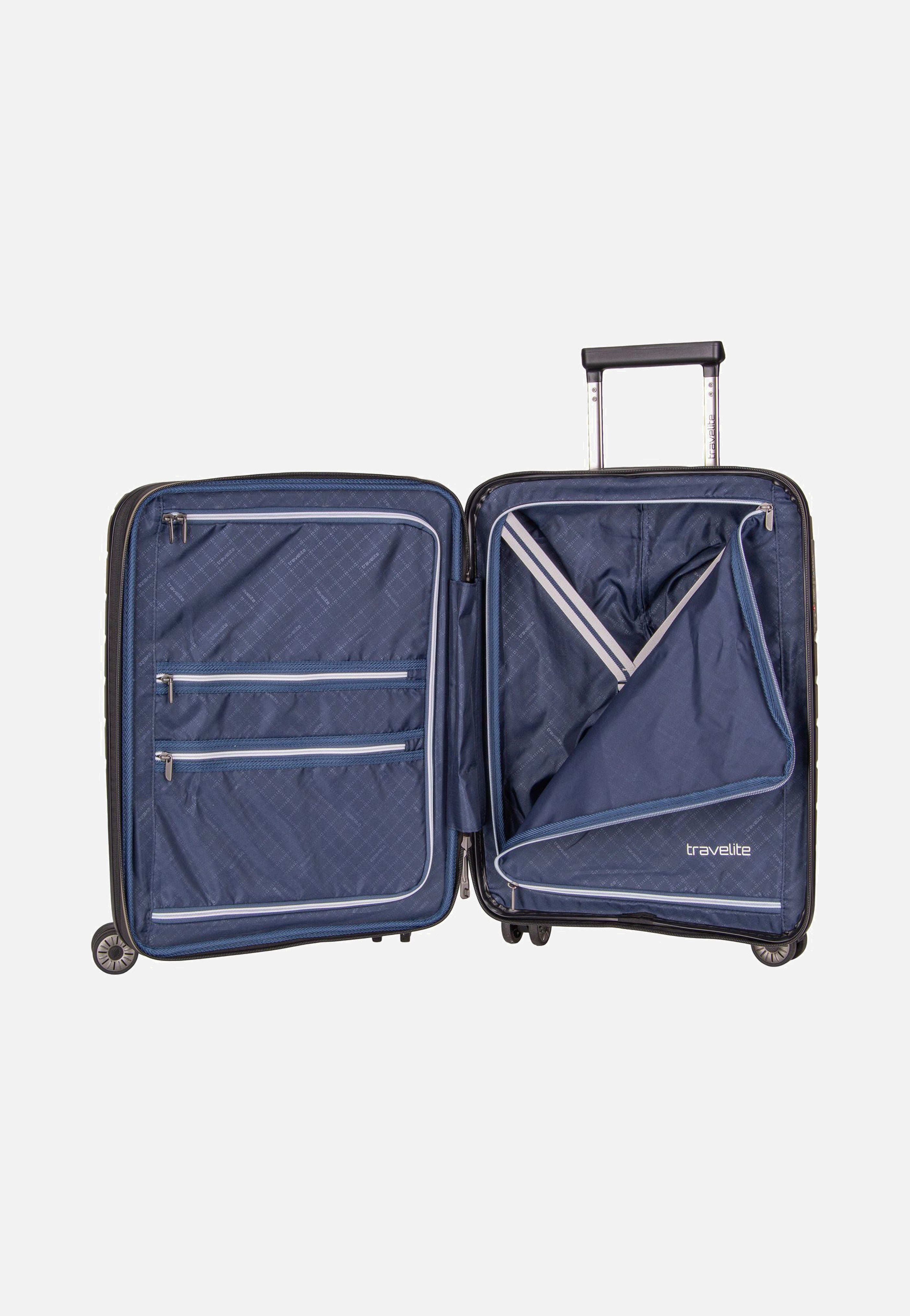 travelite - Air Base 4-Rad Trolley S Exp Champagne - Suitcase | Neutral-Image