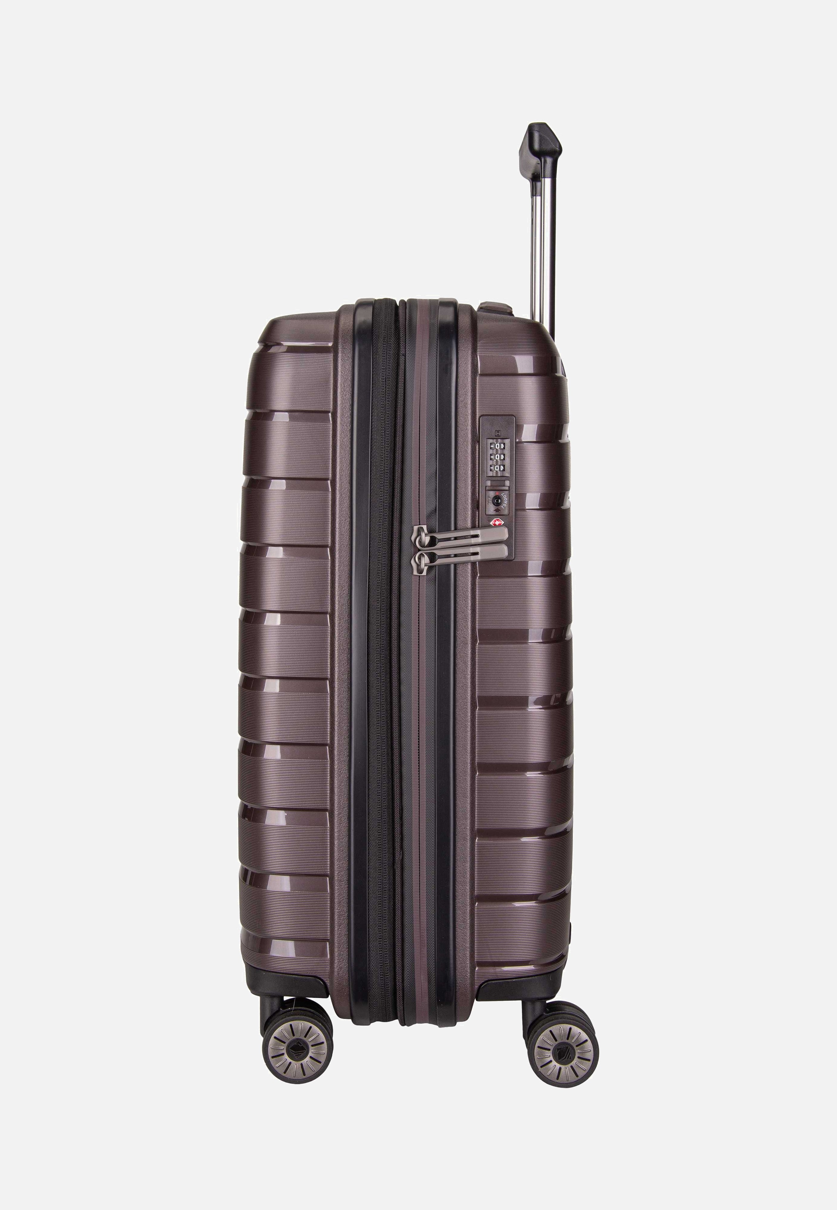 travelite - Air Base 4-Rad Trolley S Exp Coffee - Suitcase | Neutral-Image