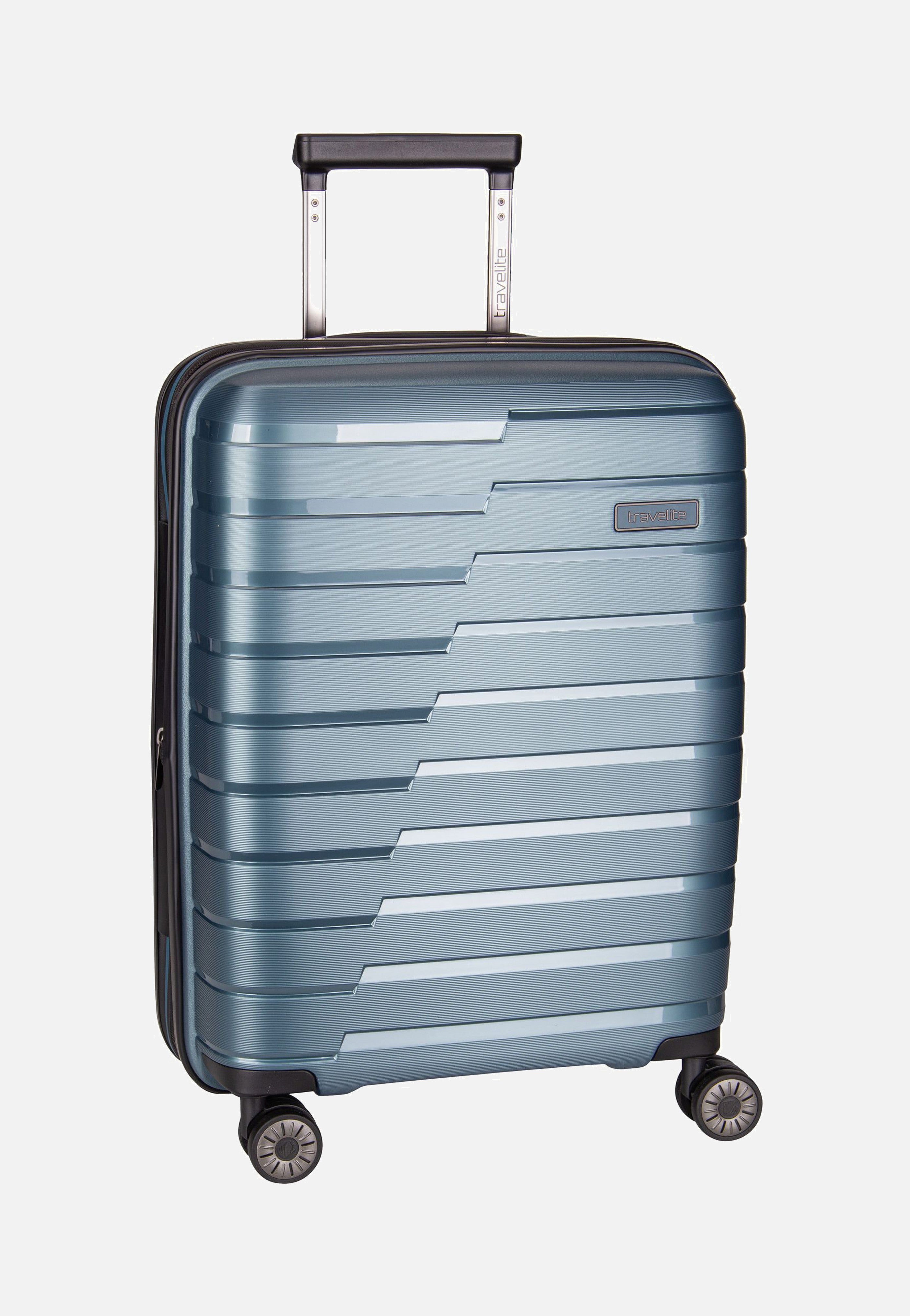 travelite - Air Base 4-Rad Trolley S Exp Ice Blue - Suitcase | Neutral-Image