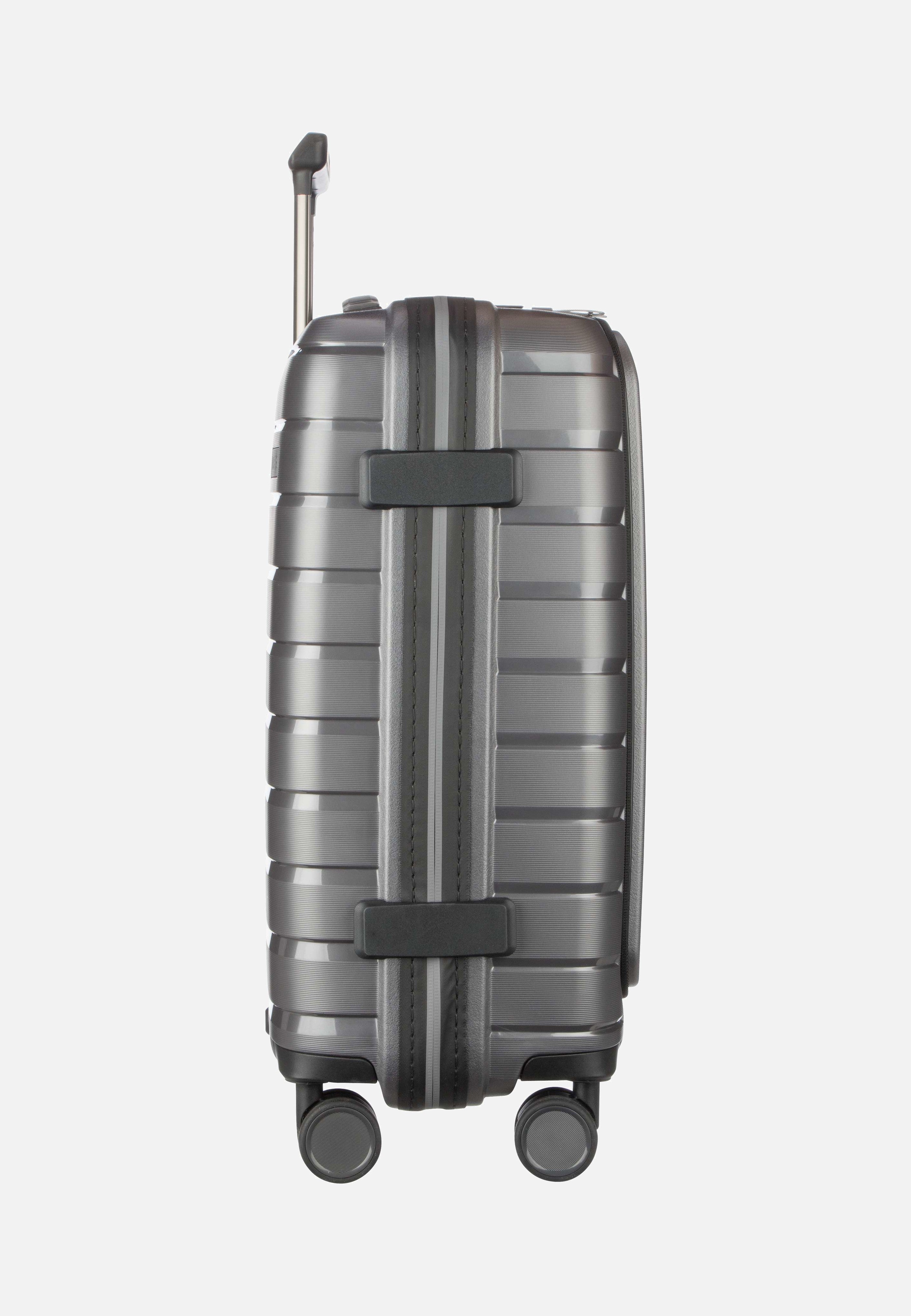 travelite - Air Base 4-Rad Trolley S Vortasche Anthrazit - Suitcase | Neutral-Image