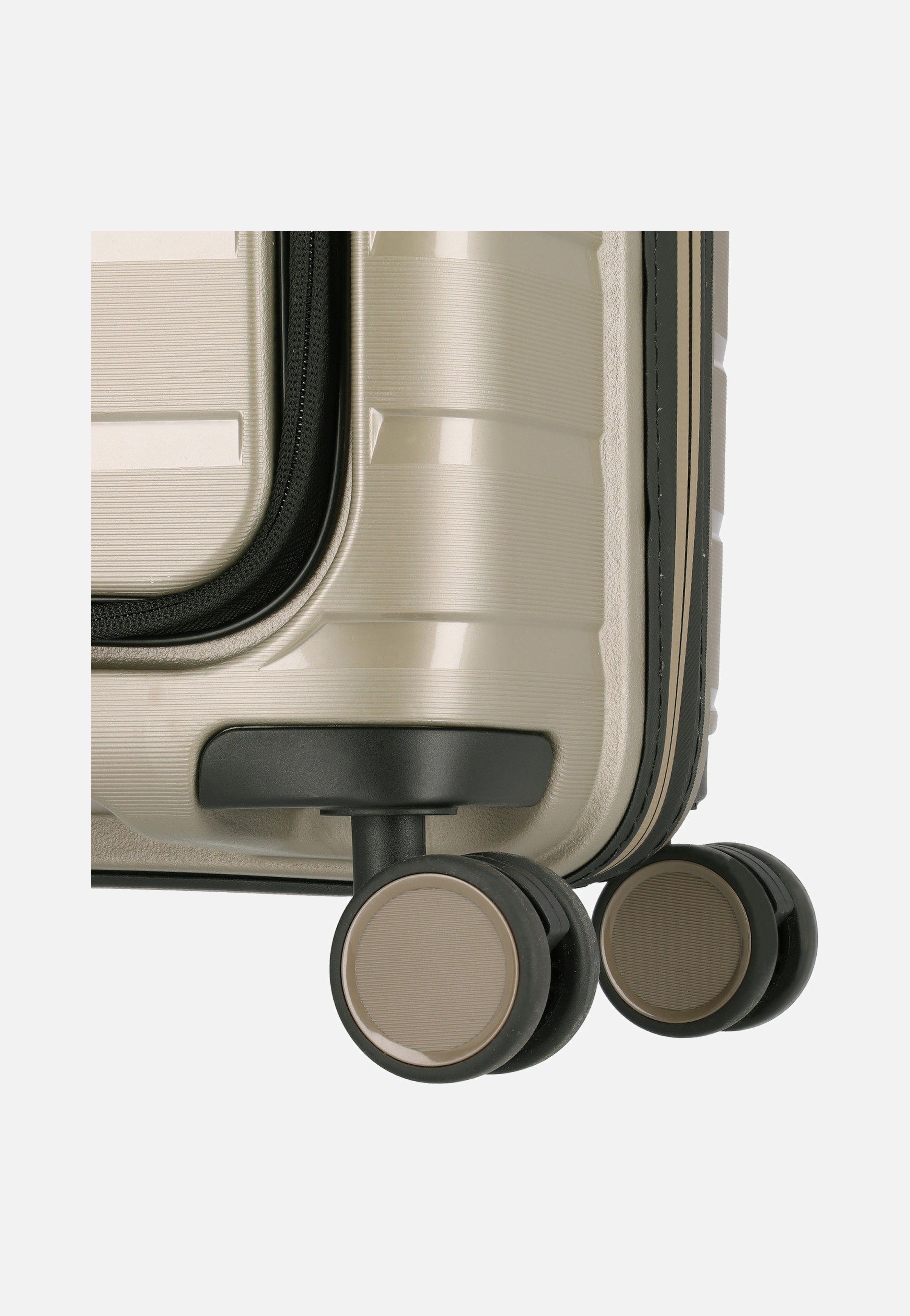 travelite - Air Base 4-Rad Trolley S Vortasche Champagner - Suitcase | Neutral-Image