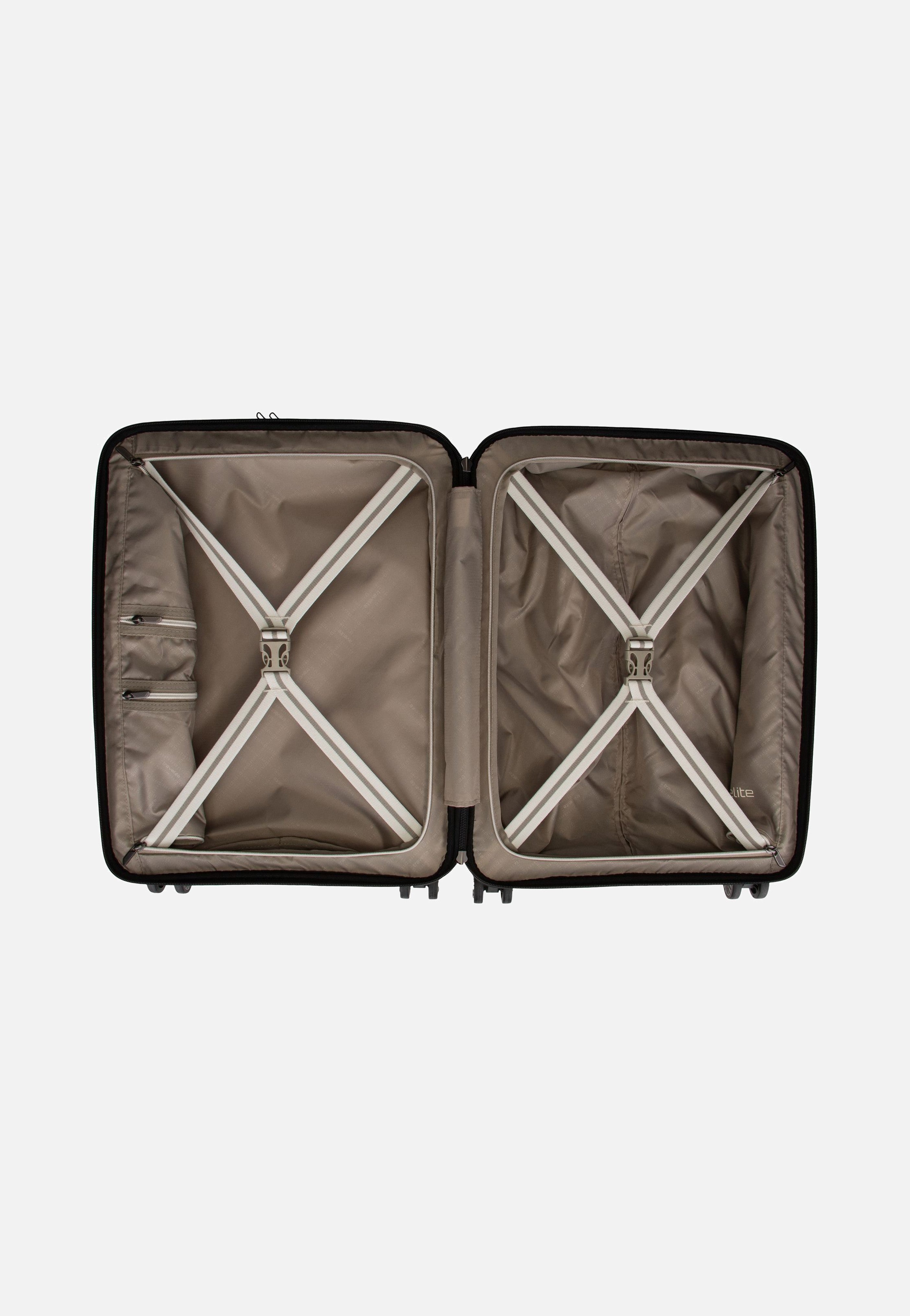 travelite - Air Base 4-Rad Trolley S Vortasche Coffee - Suitcase | Neutral-Image