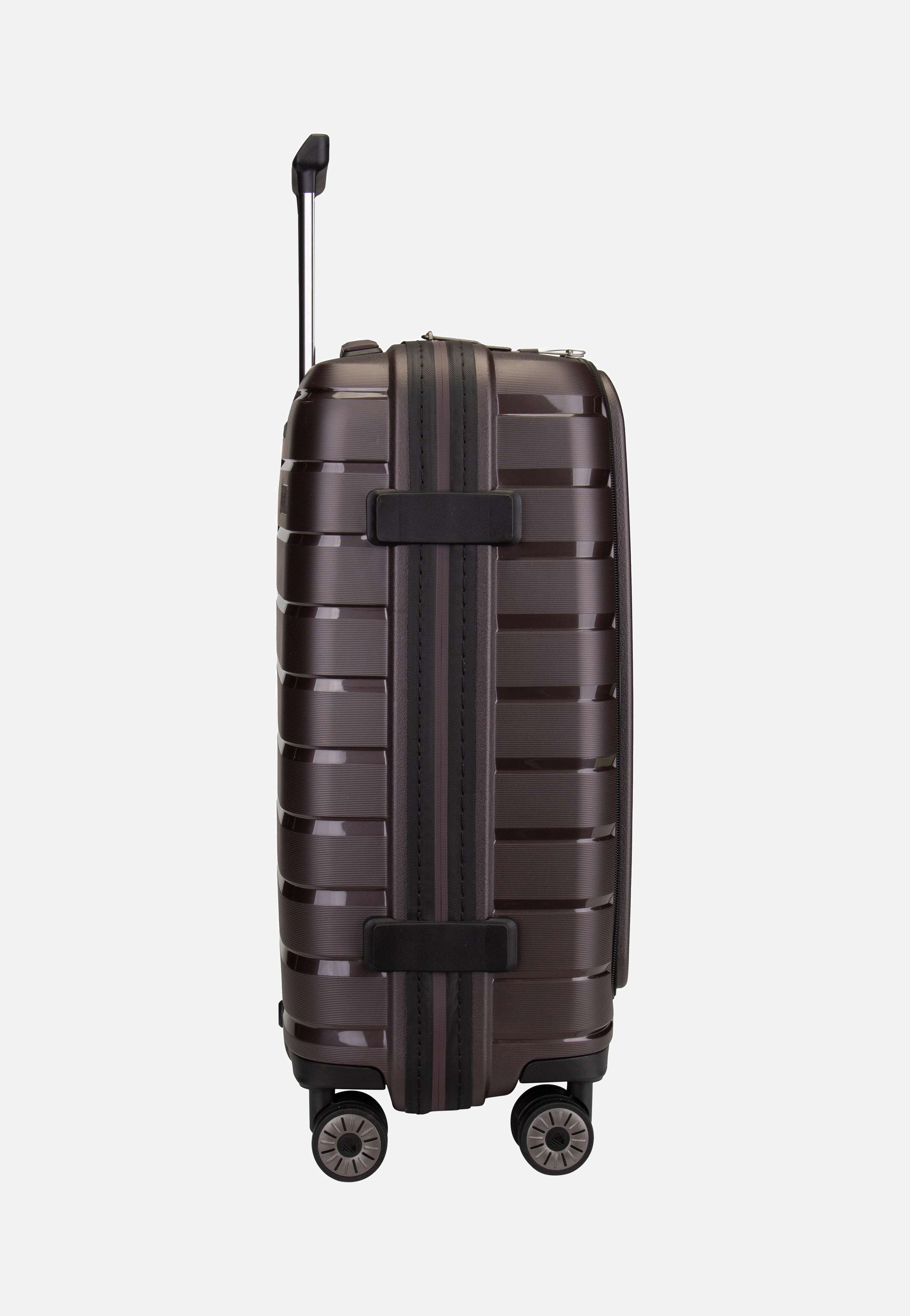 travelite - Air Base 4-Rad Trolley S Vortasche Coffee - Suitcase | Neutral-Image