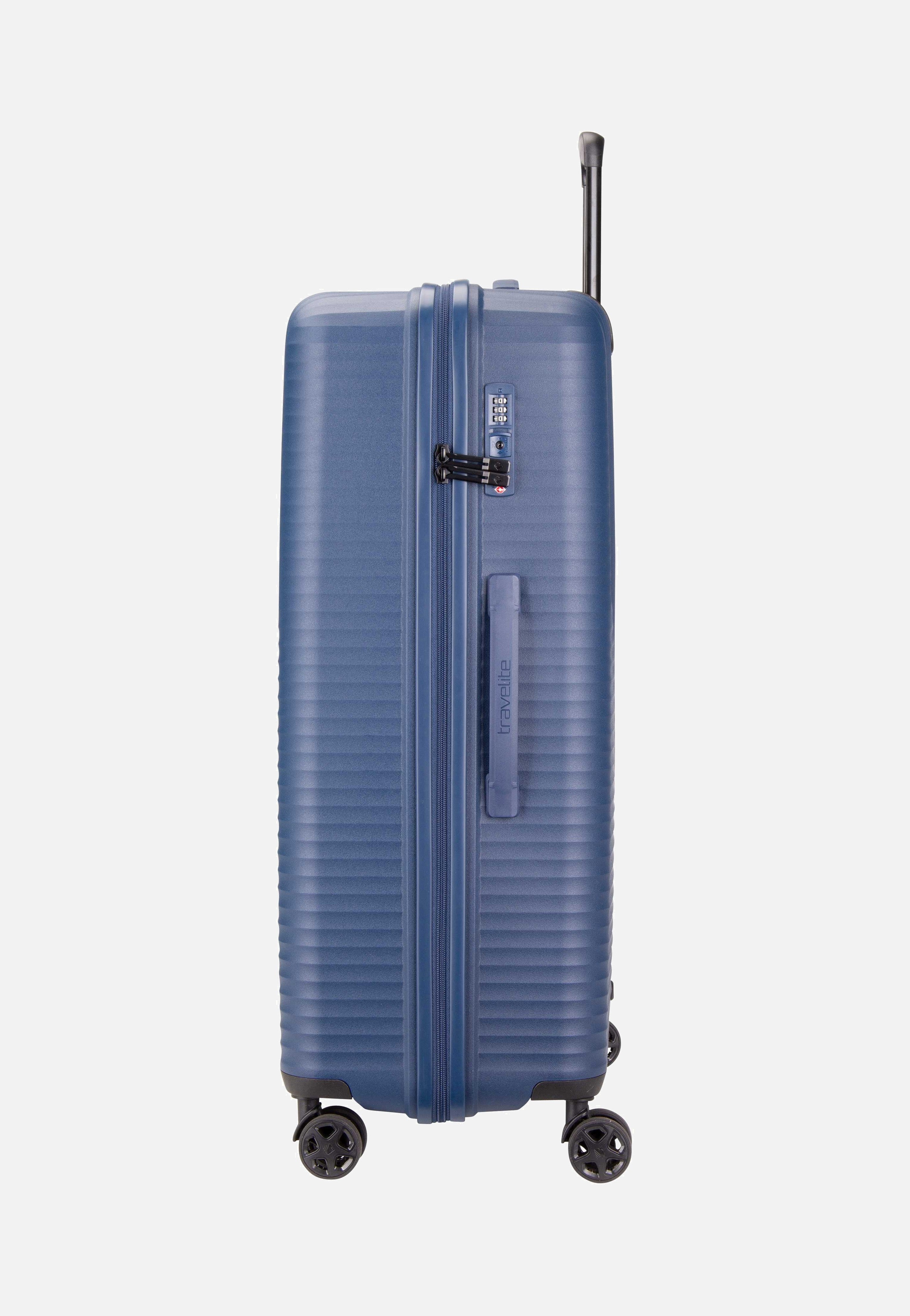 travelite - Air Stripe Trolley 4w L Navy - Suitcase | Neutral-Image