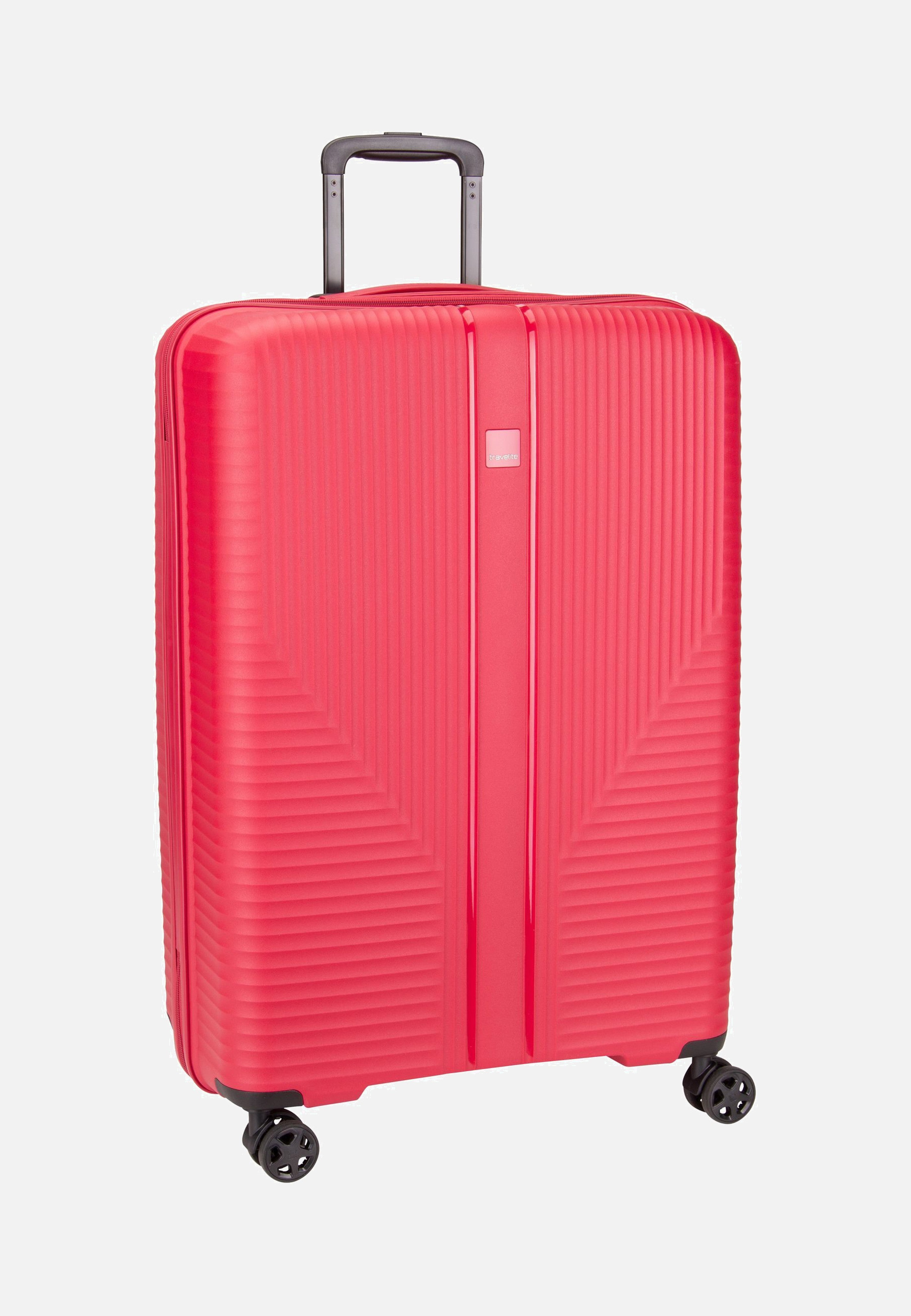 travelite - Air Stripe Trolley 4w L Red - Suitcase | Neutral-Image
