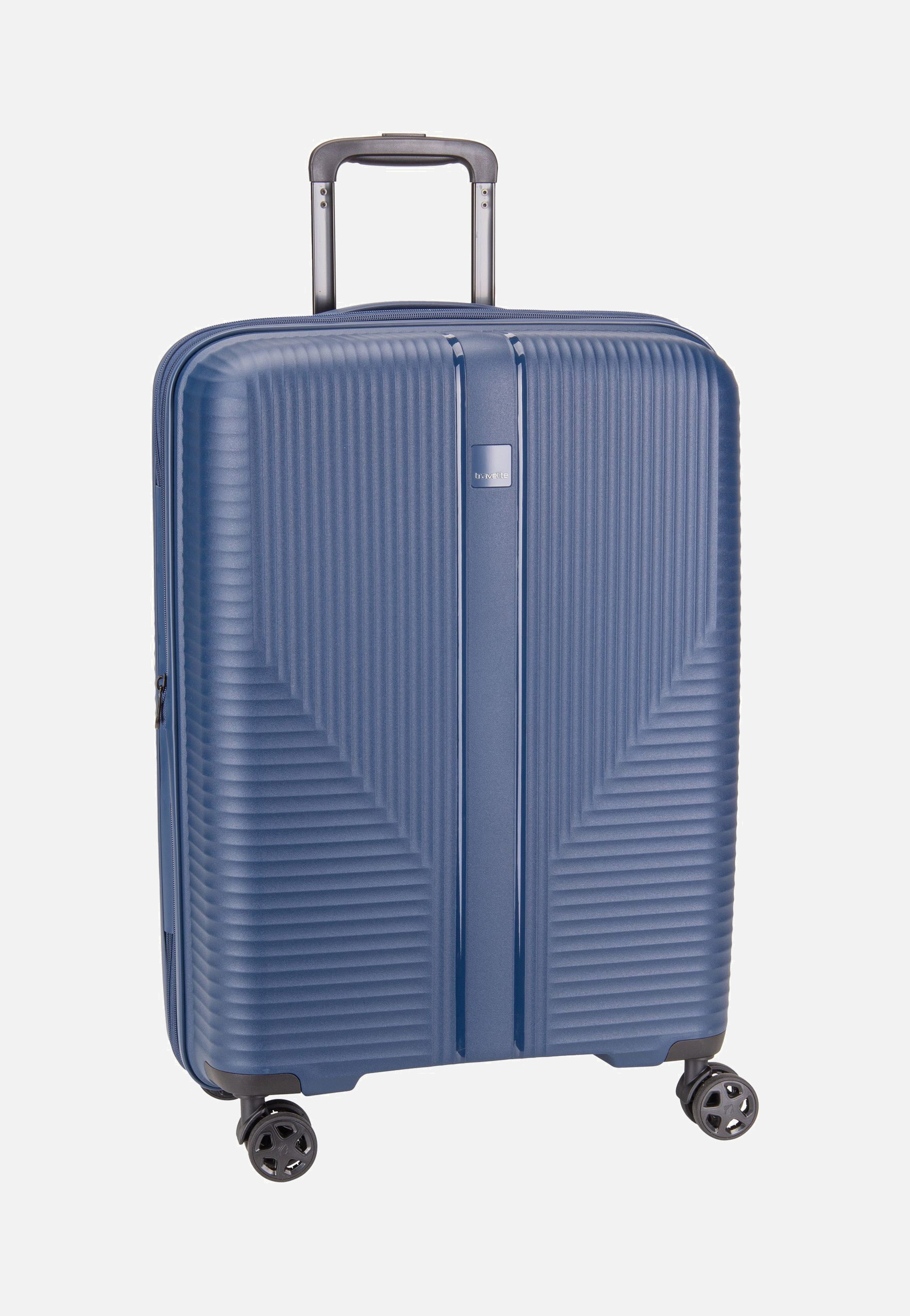 travelite - Air Stripe Trolley 4w M exp. Navy - Suitcase | Neutral-Image