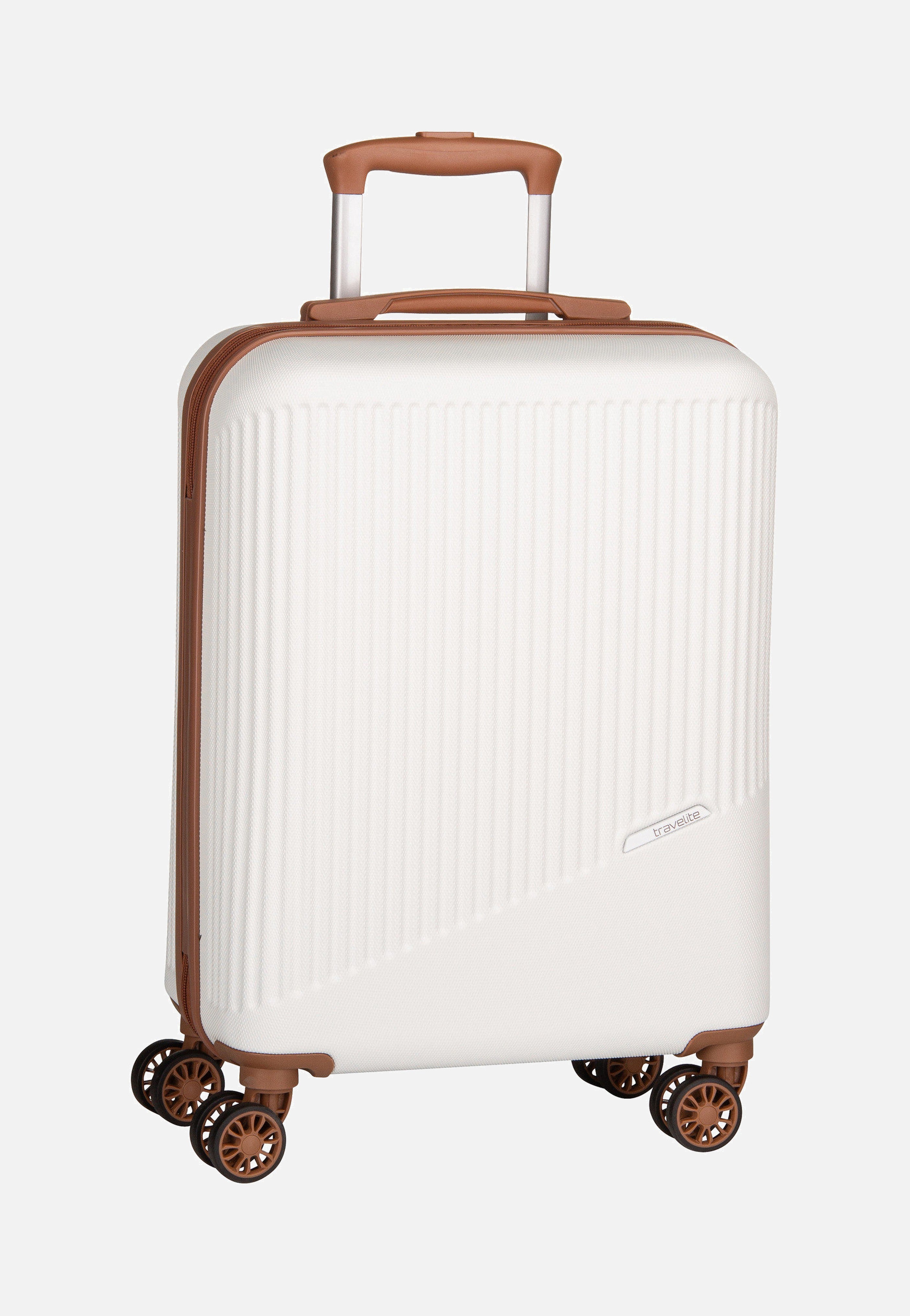 travelite - Bali 4w Trolley S Weiss/Cognac - Suitcase | Neutral-Image