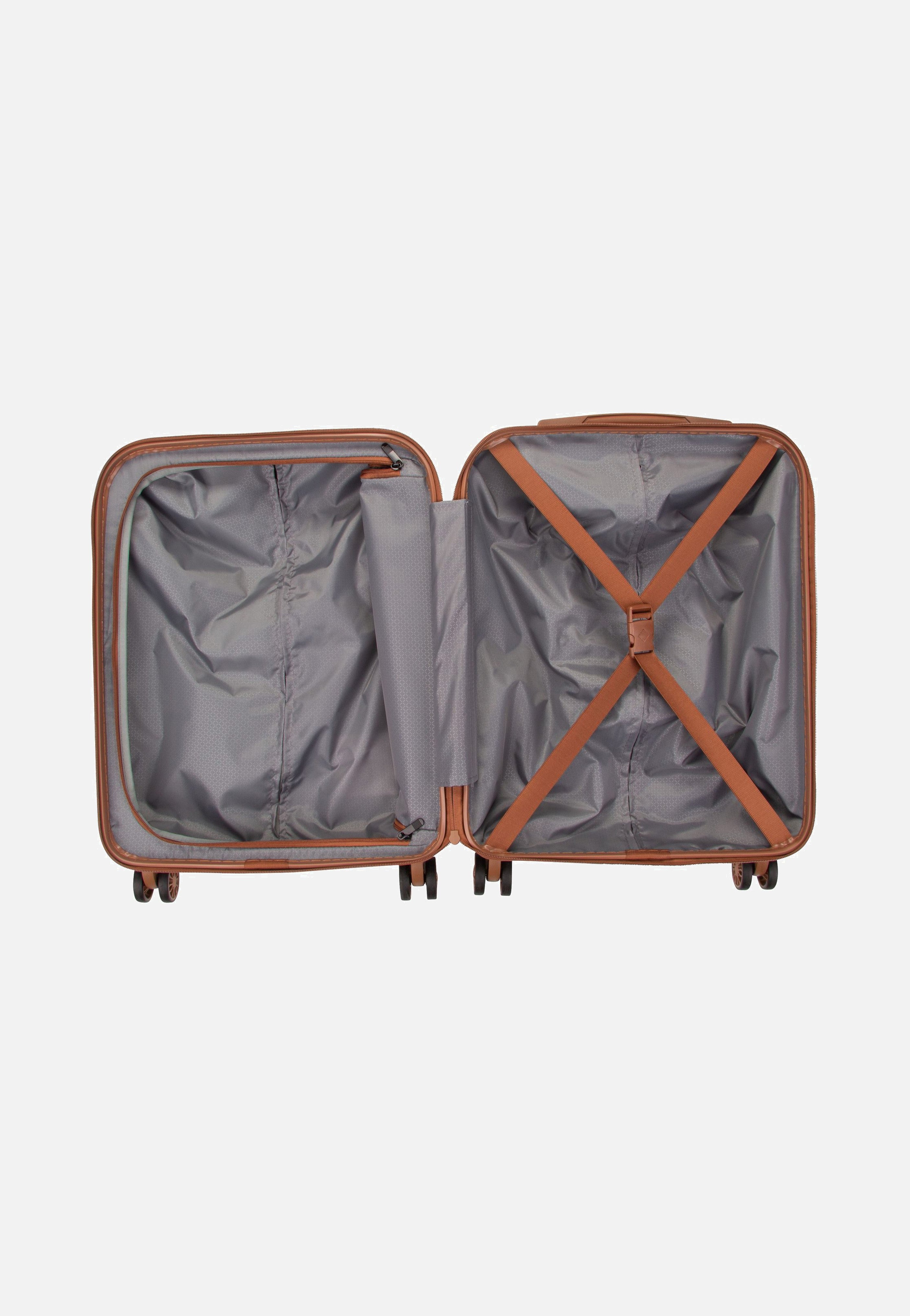 travelite - Bali 4w Trolley S Weiss/Cognac - Suitcase | Neutral-Image