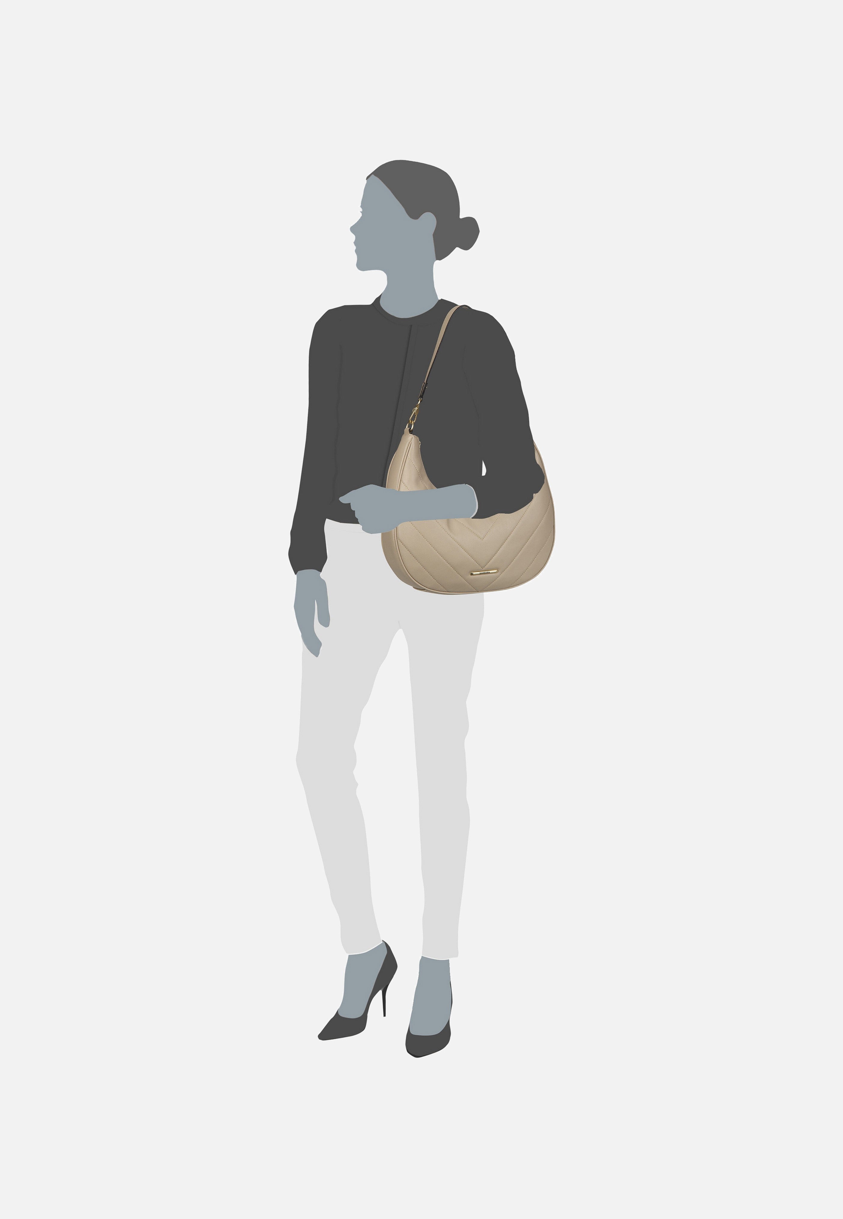 travelite - Barbara Cozy HO Sand - Hobo Bag | Women-Image