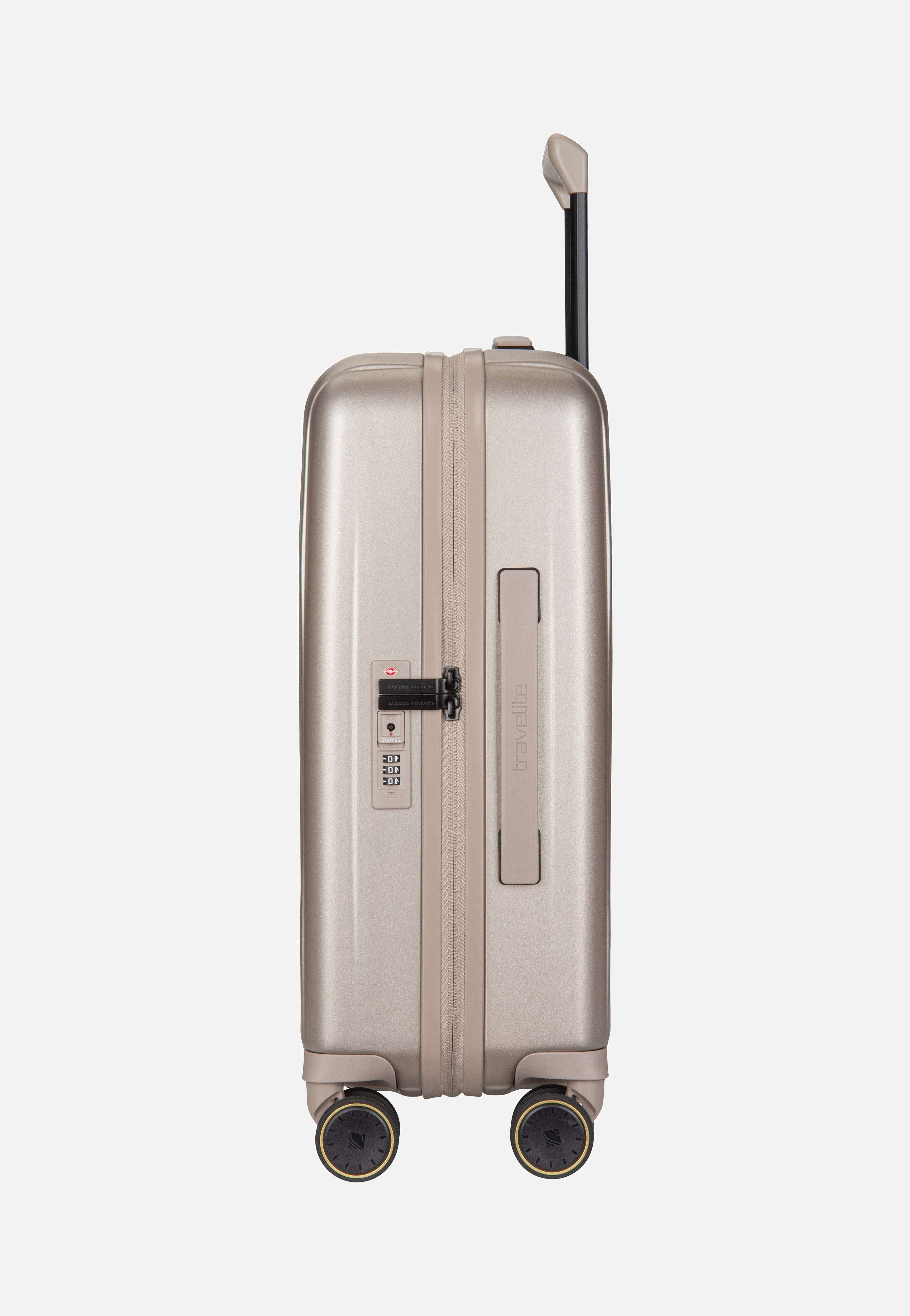 travelite - Barbara Novelty 4W Trolley S Satin Nude - Suitcase | Neutral-Image