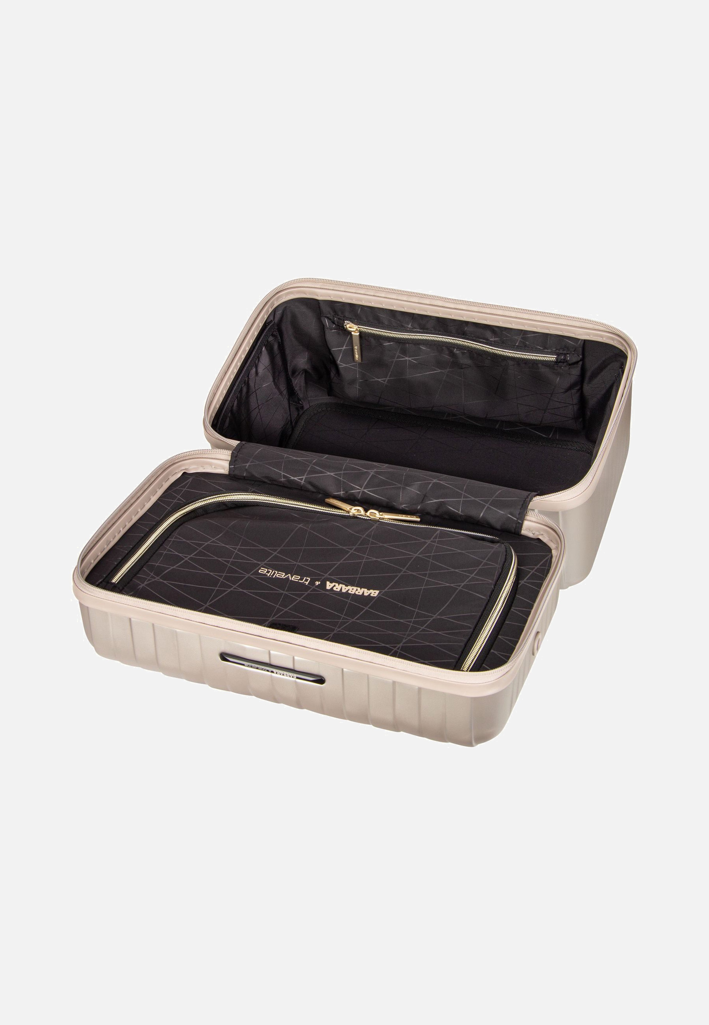 travelite - Barbara Novelty Beauty Case Satin Nude - Cosmetic Case | Women-Image