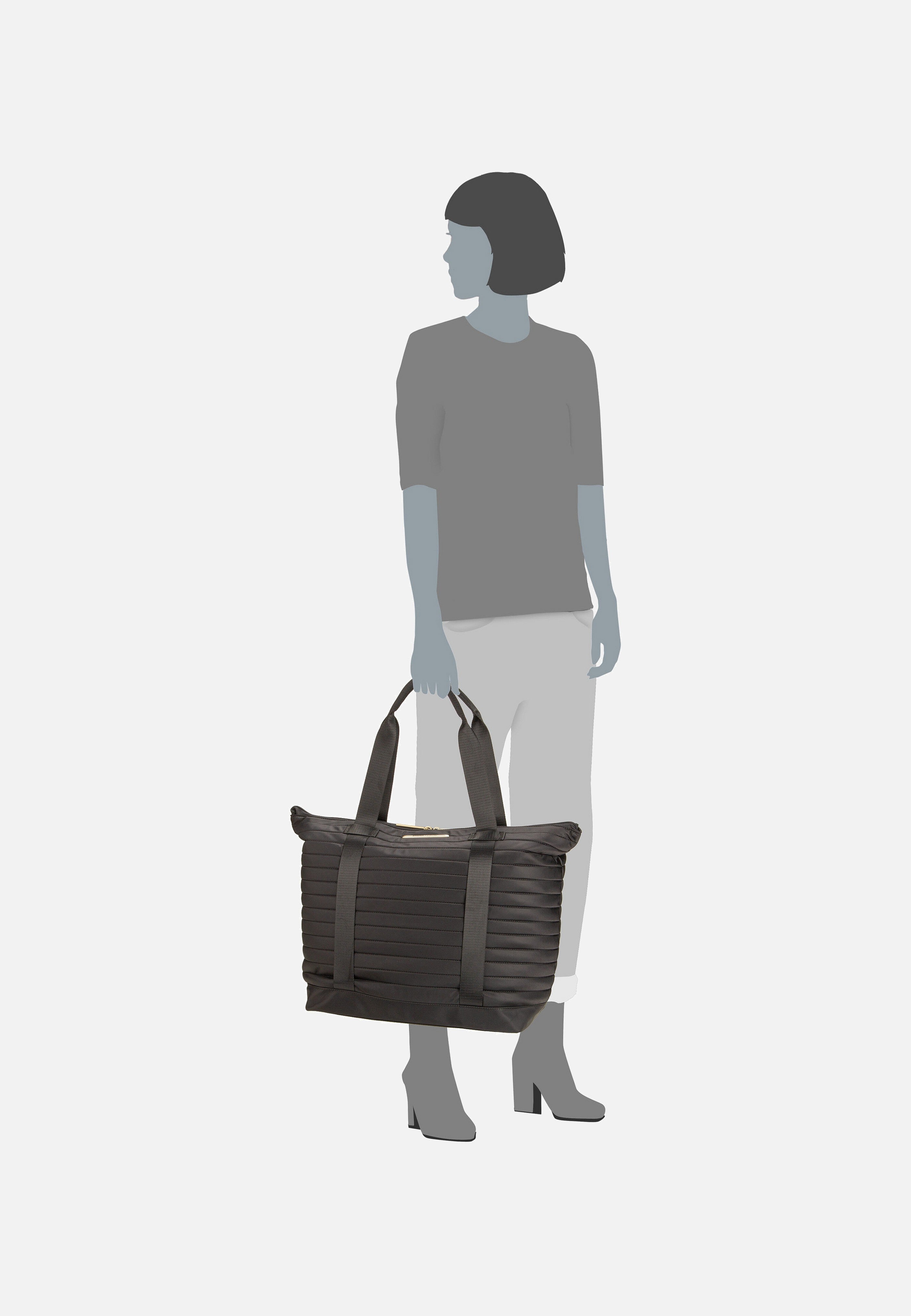 travelite - Barbara Stepp 2in1 SHO Black - Backpack | Women-Image