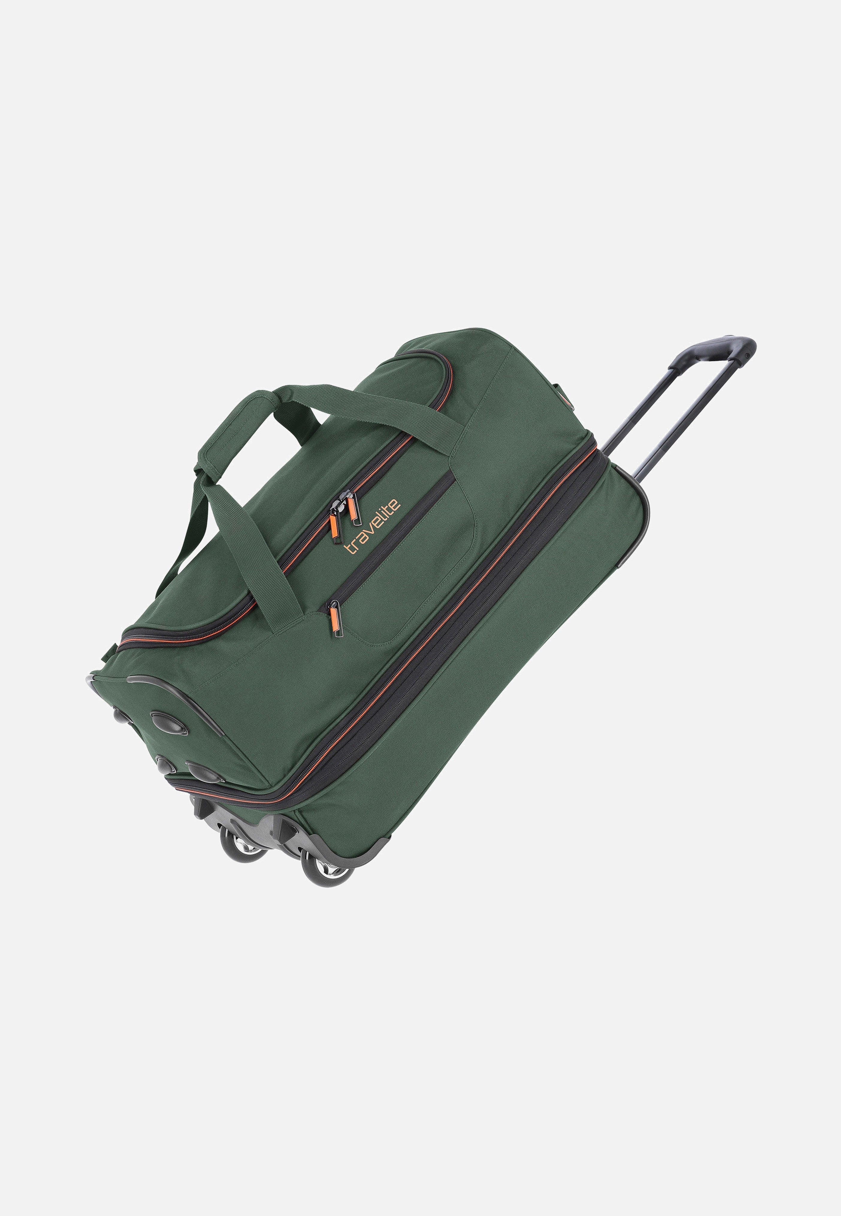 travelite - Basics Trolley S Dunkelgrün - Travel Bag | Neutral-Image