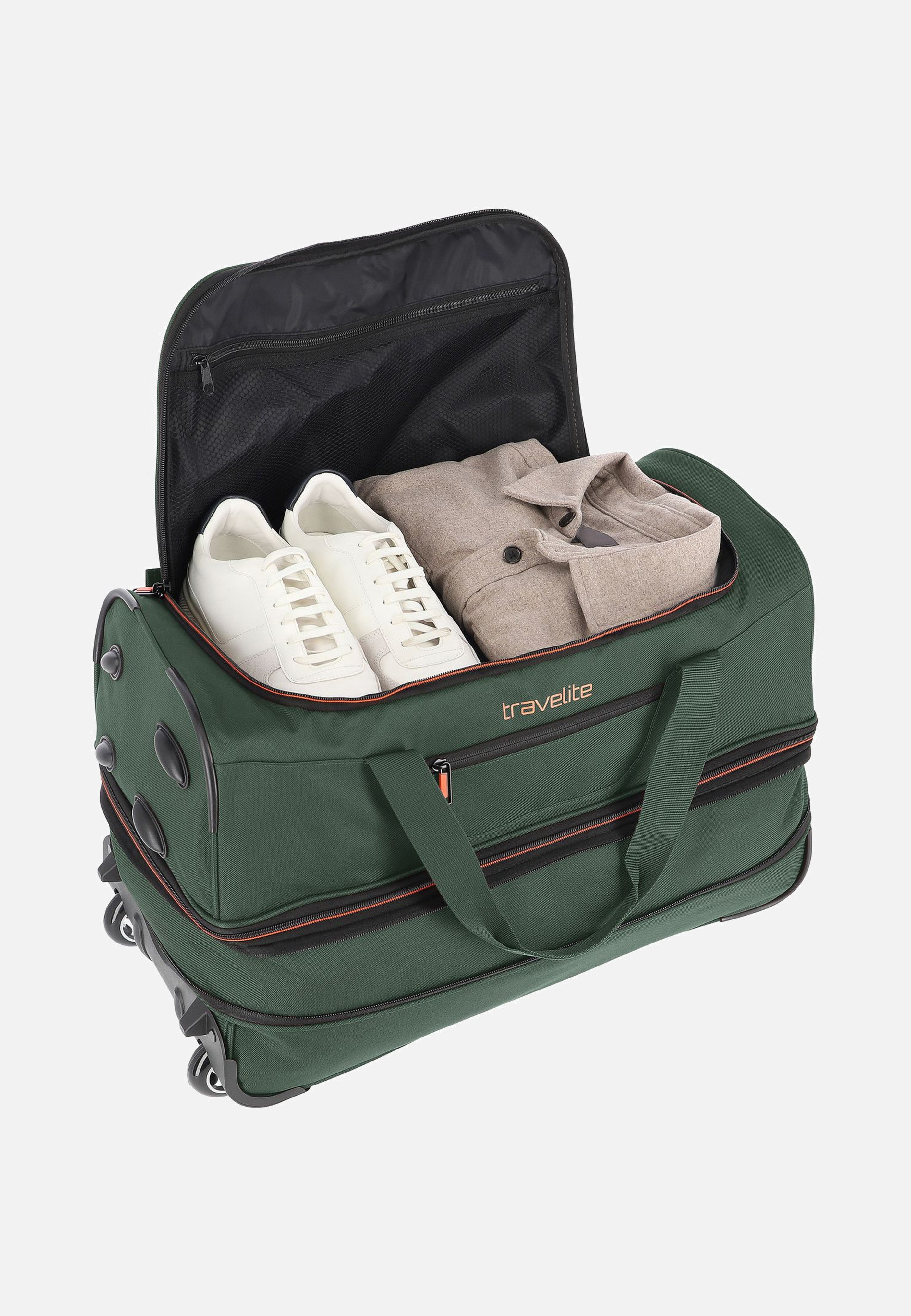 travelite - Basics Trolley S Dunkelgrün - Travel Bag | Neutral-Image