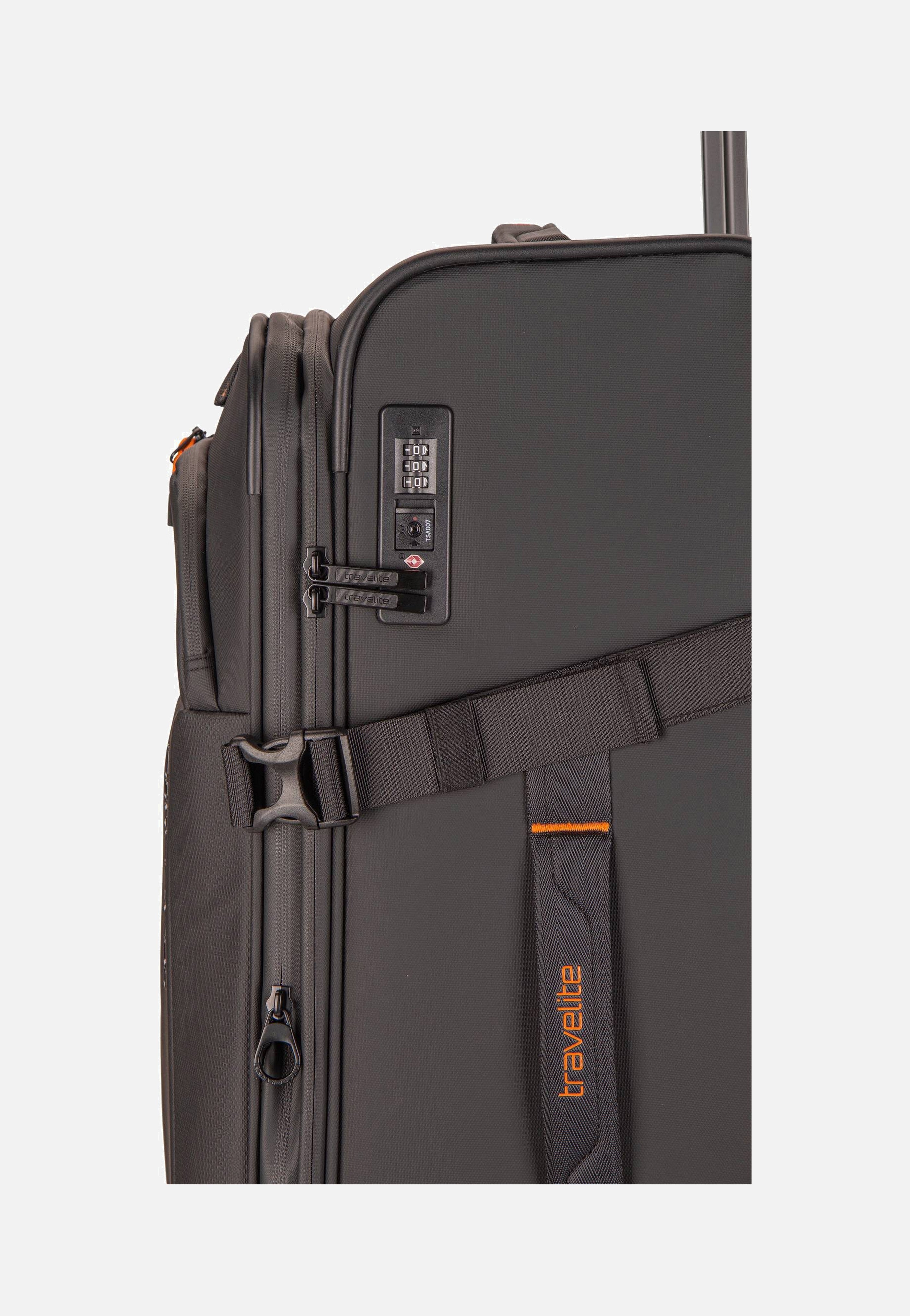 travelite - Briize 4W Trolley L Exp Black - Suitcase | Neutral-Image