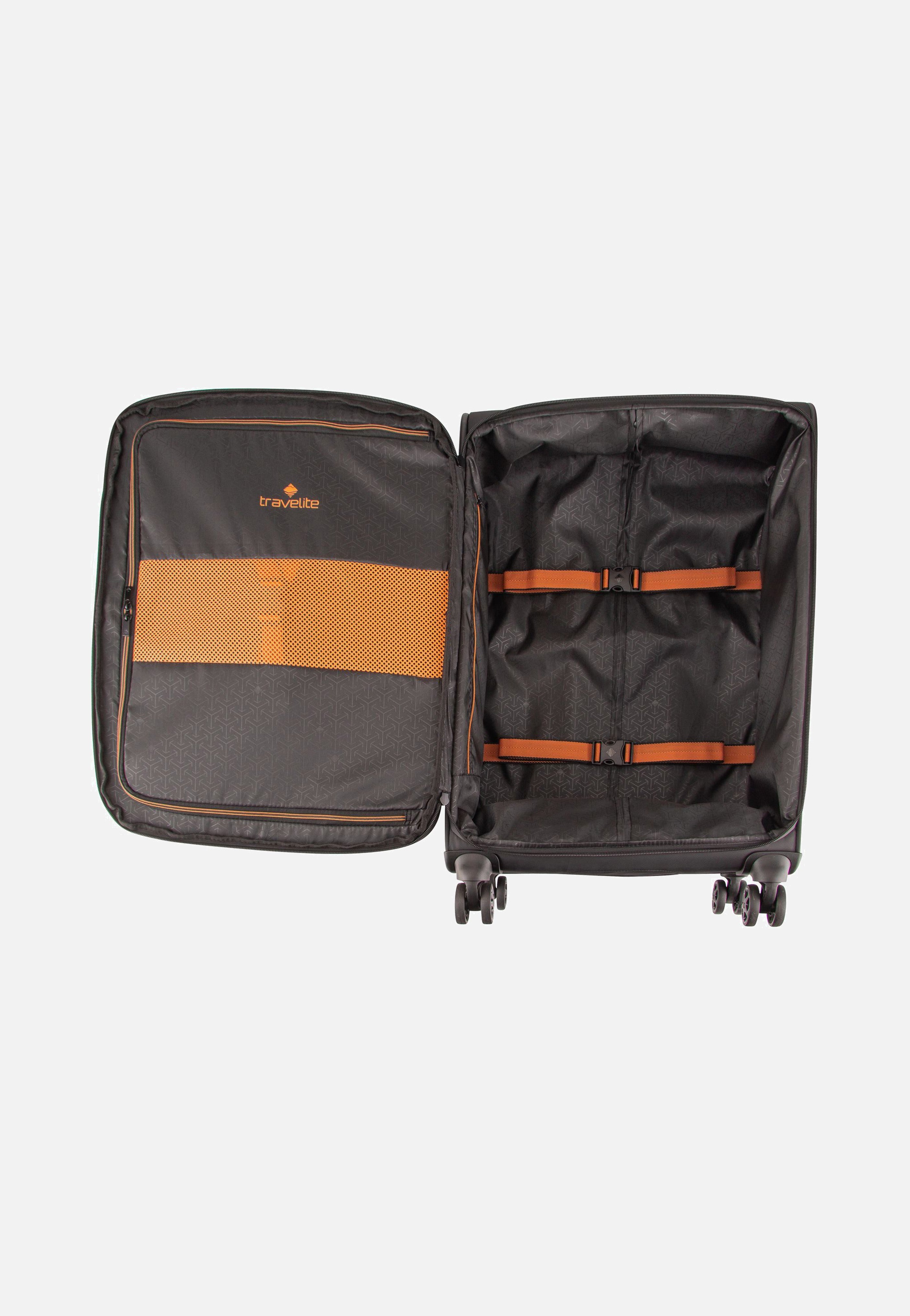 travelite - Briize 4W Trolley M Exp Black - Suitcase | Neutral-Image