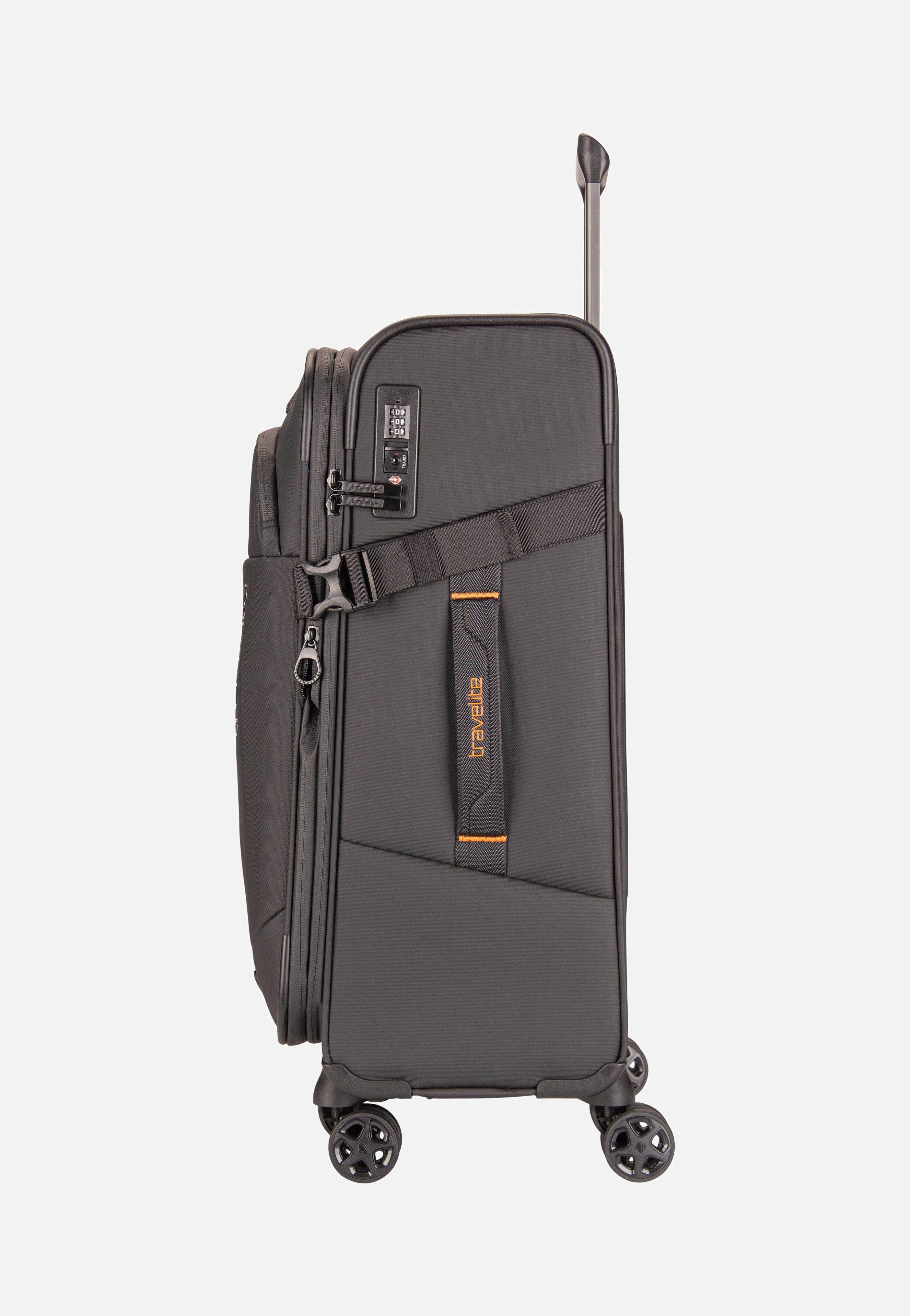 travelite - Briize 4W Trolley M Exp Black - Suitcase | Neutral-Image