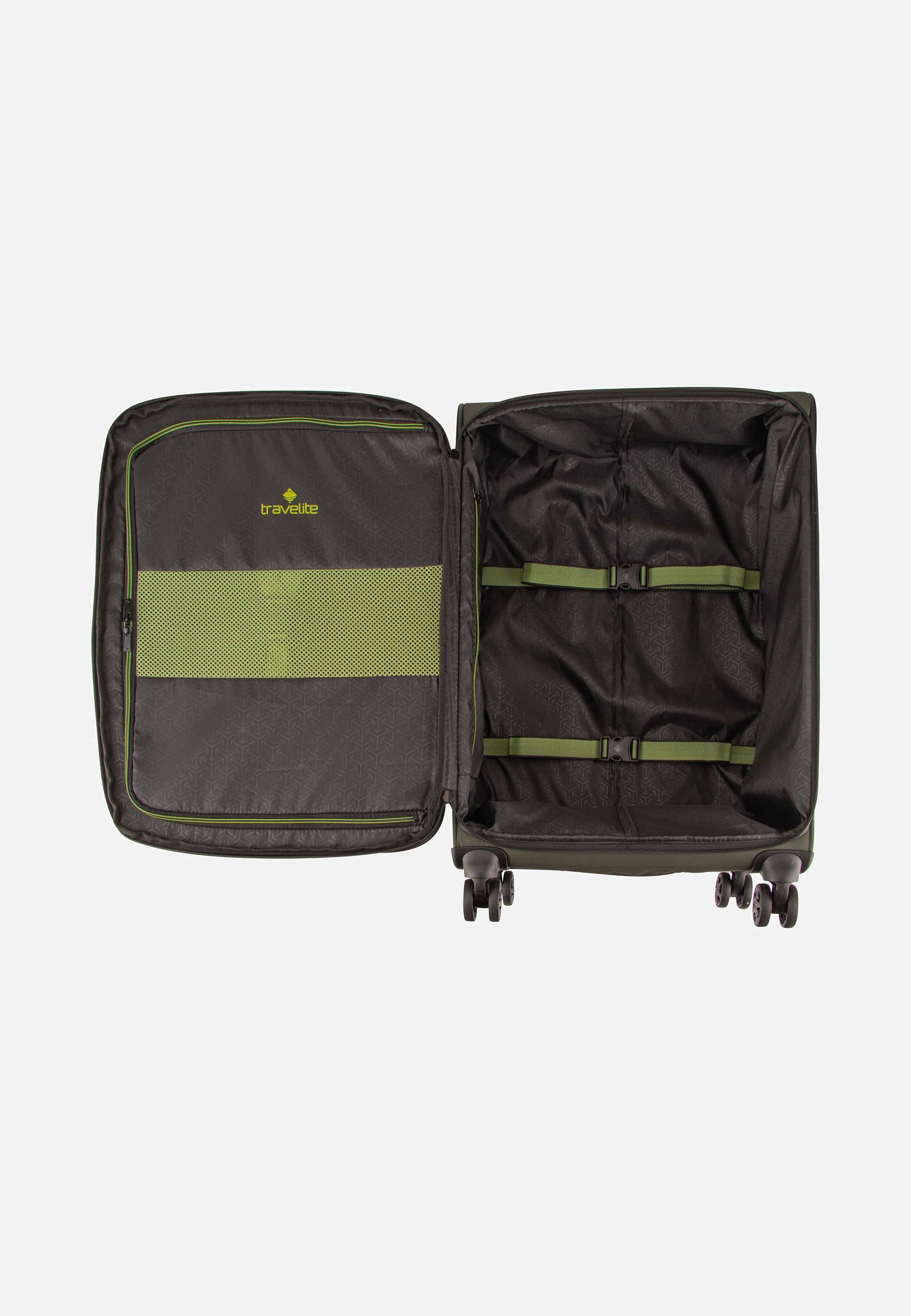 travelite - Briize 4W Trolley M Exp Khaki - Suitcase | Neutral-Image