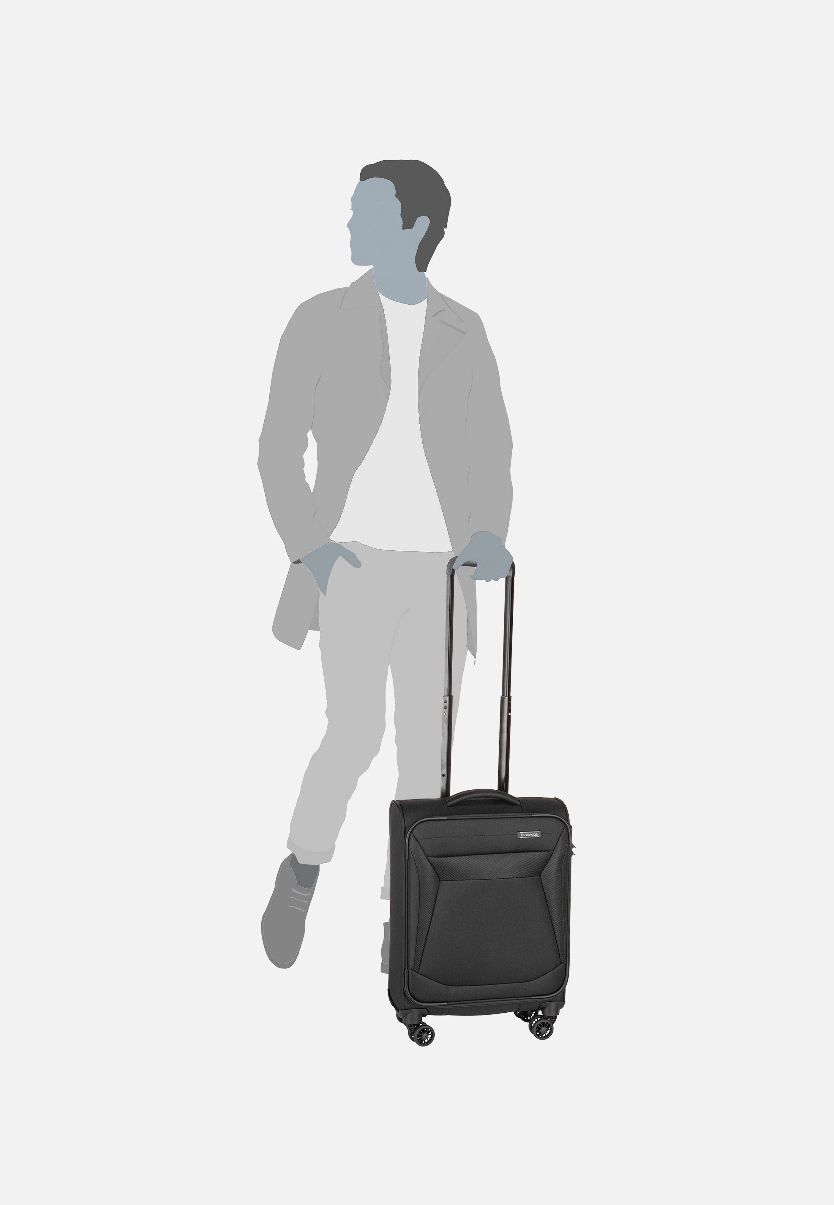 travelite - Chios 4w Trolley S Schwarz - Suitcase | Neutral-Image