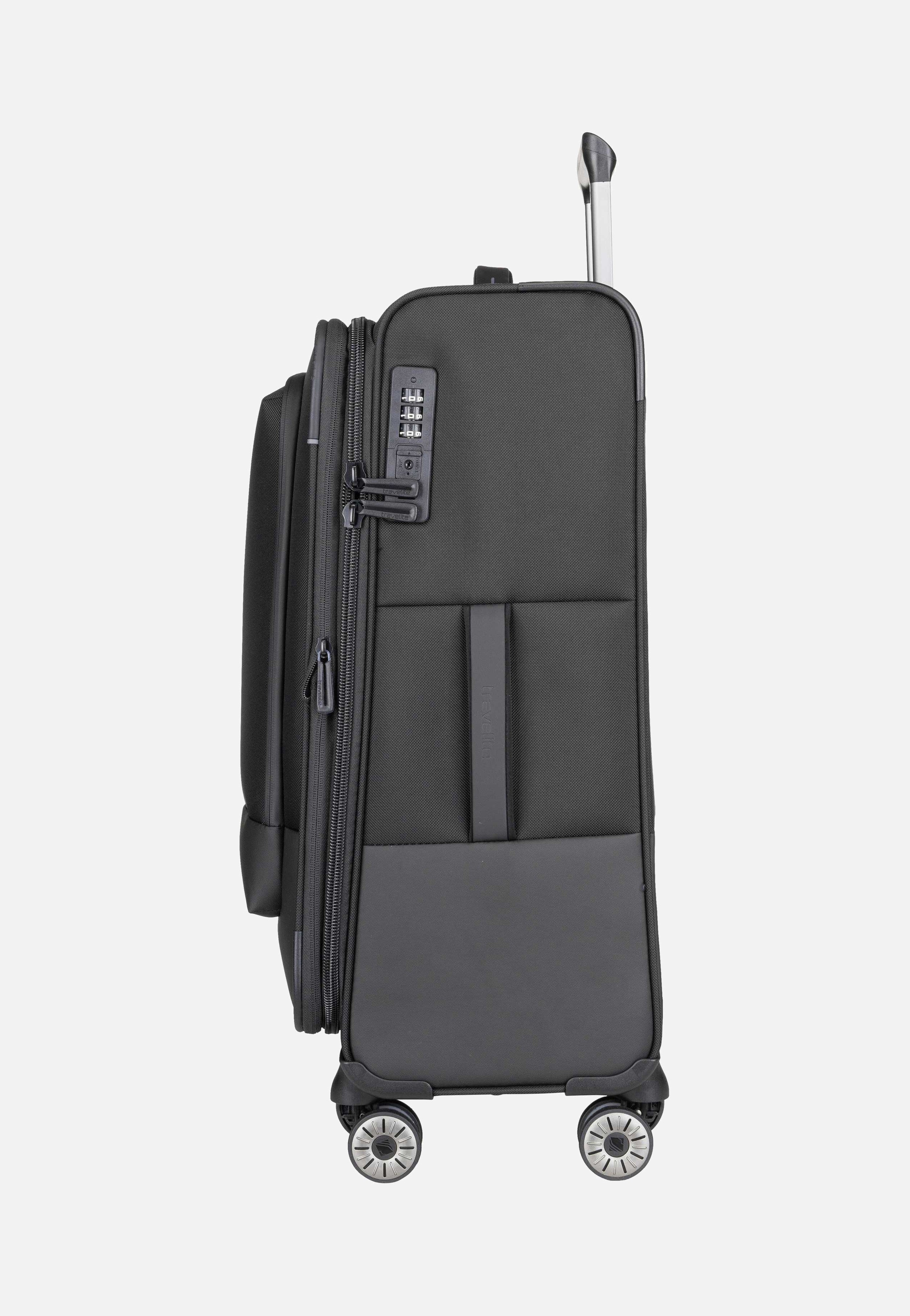 travelite - Crosslite 4w Trolley M Schwarz - Suitcase | Neutral-Image