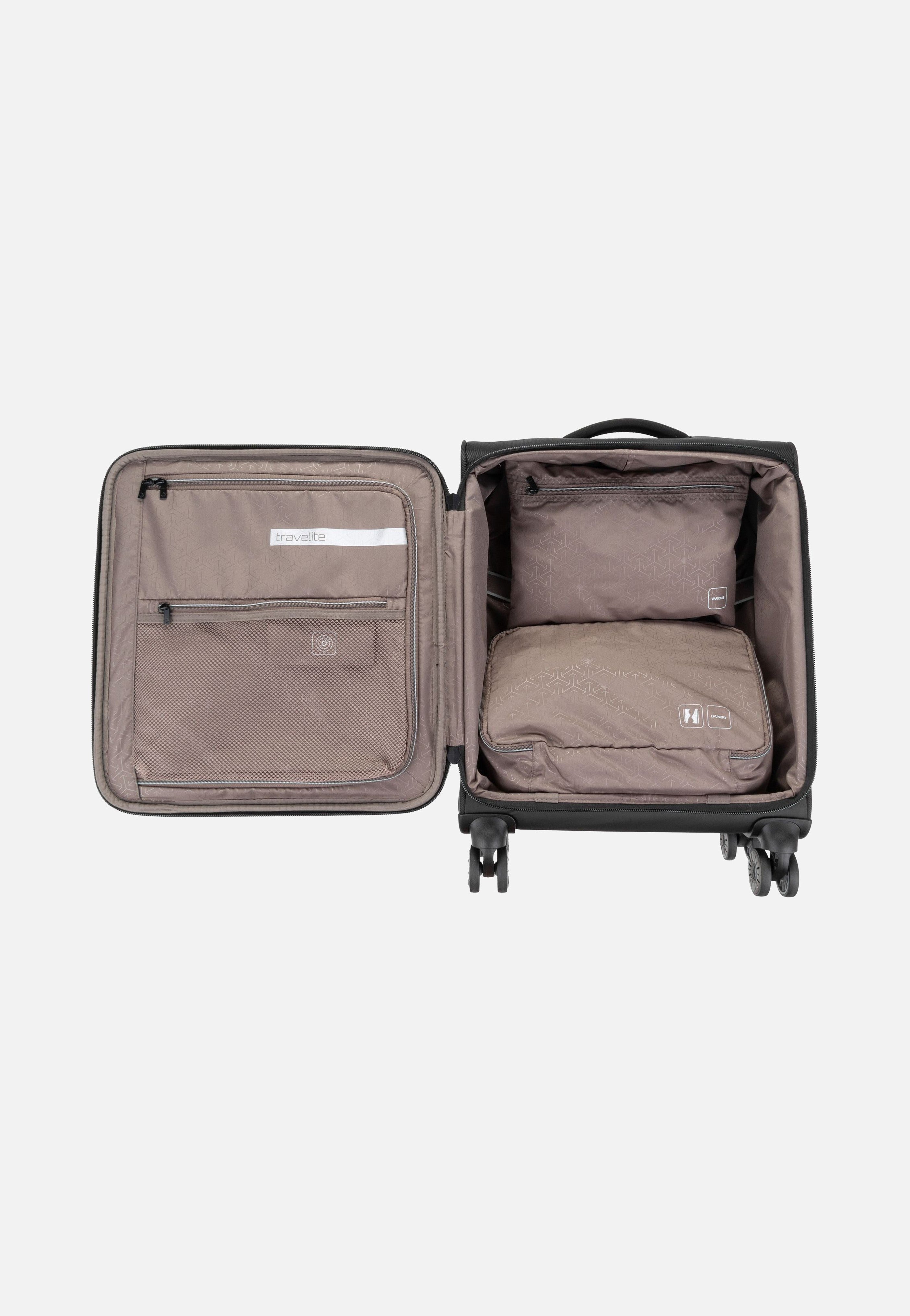 travelite - Crosslite 4w Trolley S Schwarz - Suitcase | Neutral-Image