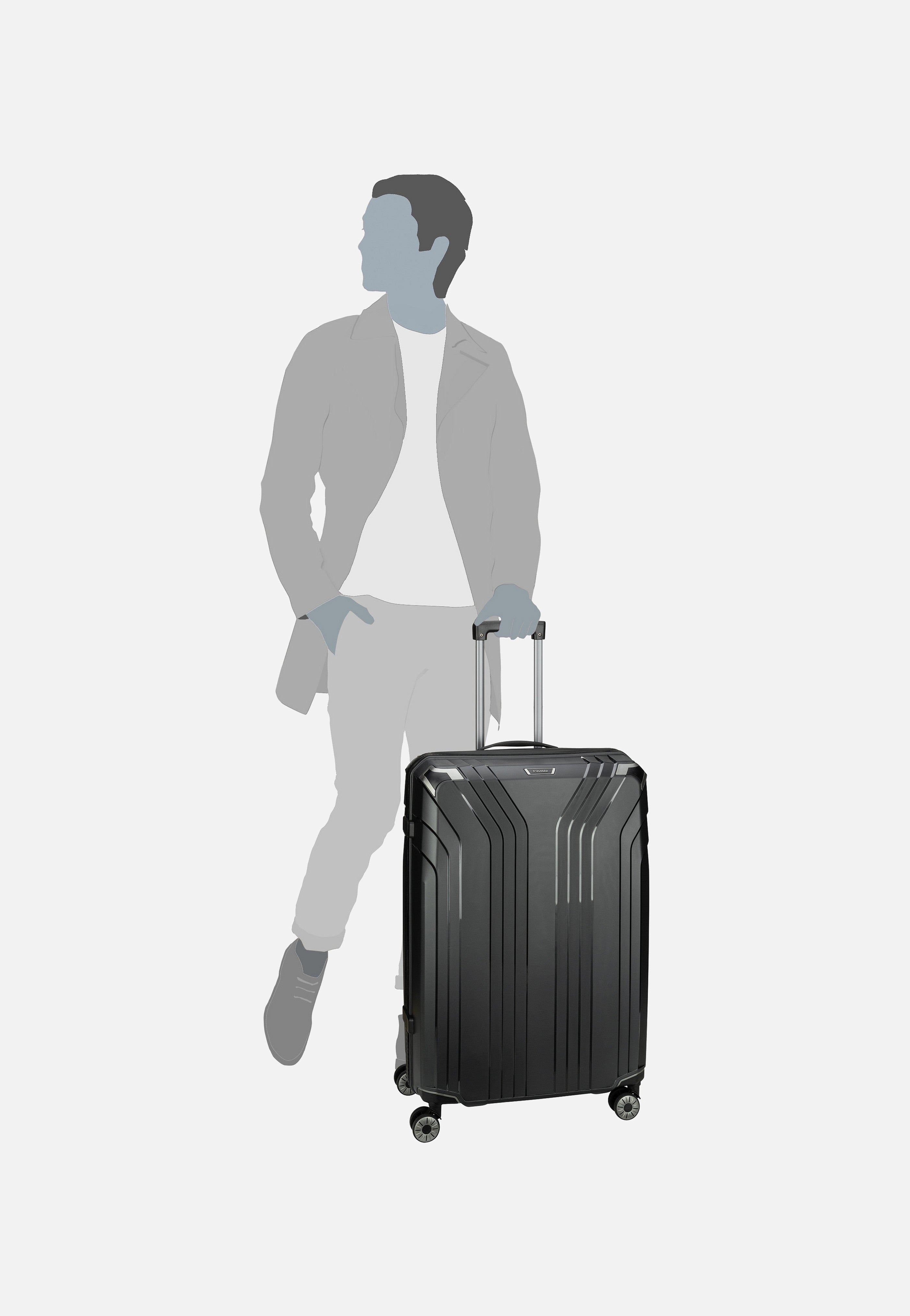 travelite - Elvaa 4w Trolley L Schwarz - Suitcase | Neutral-Image