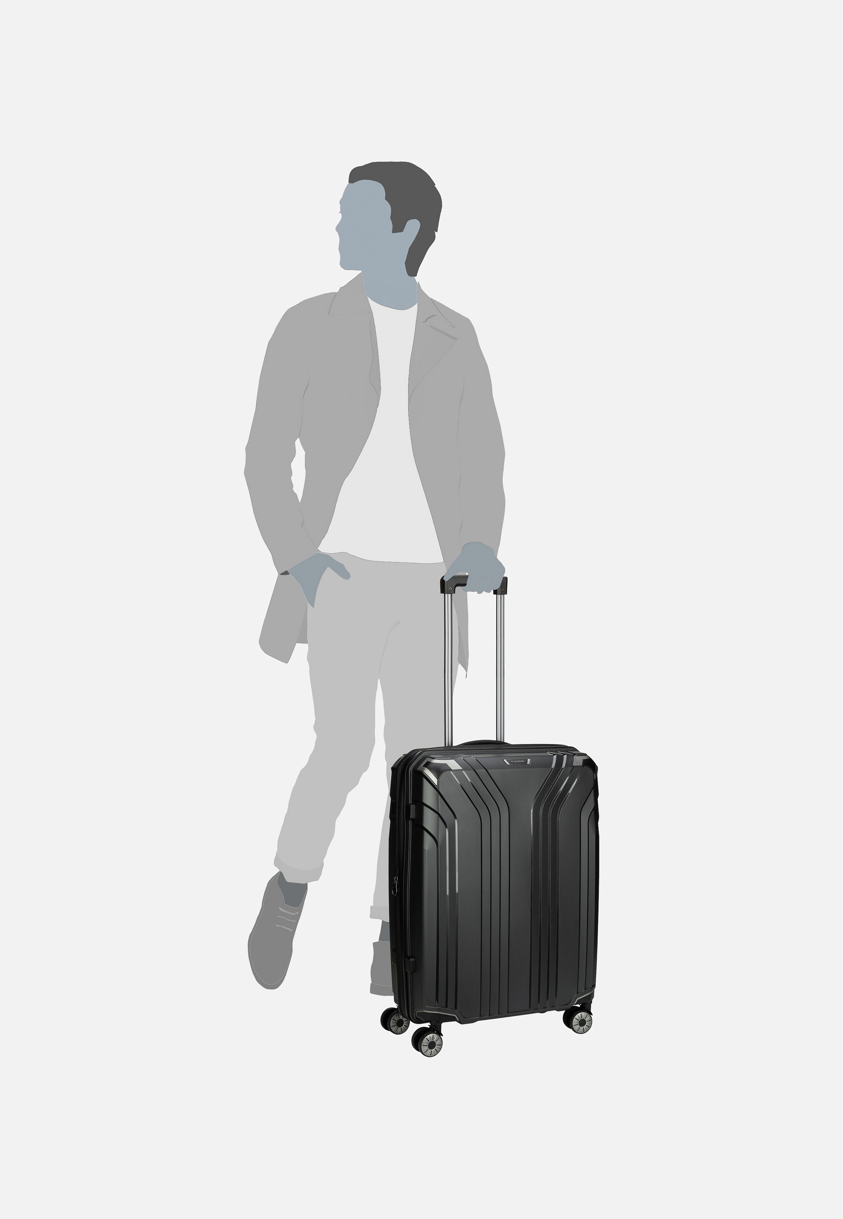 travelite - Elvaa 4w Trolley M Schwarz - Suitcase | Neutral-Image