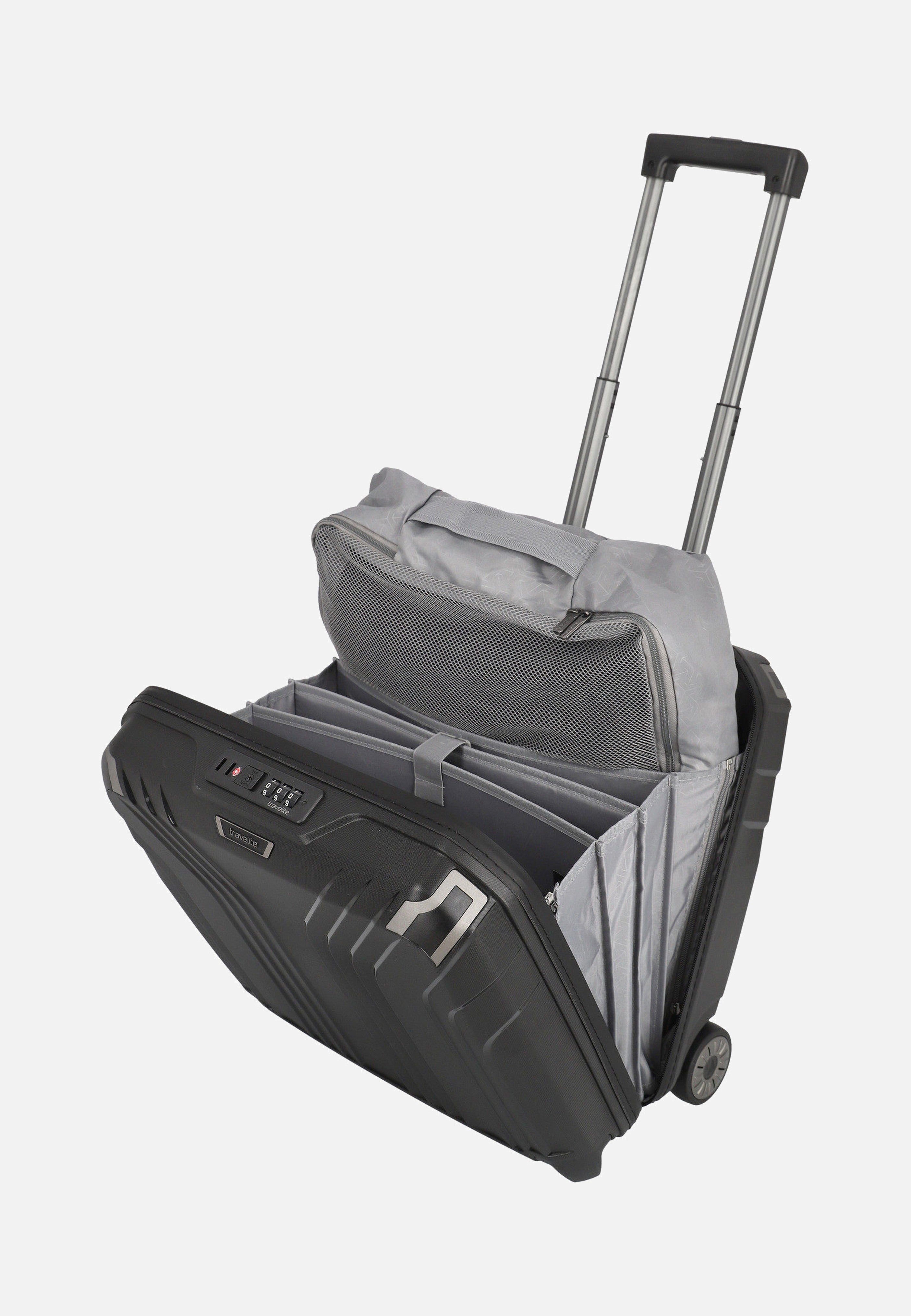 travelite - Elvaa Businesswheeler Schwarz - Pilot Case | Neutral-Image